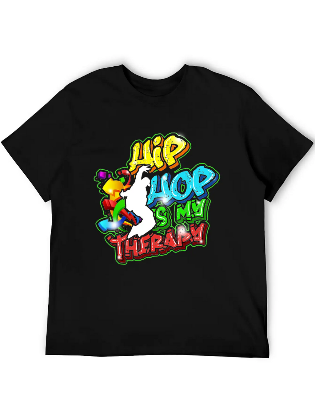 Street Dance Hip Hop Rap Gift Techno Bboy MC Unisex Casual T-Shirt – Clean Design For Daily Comfort