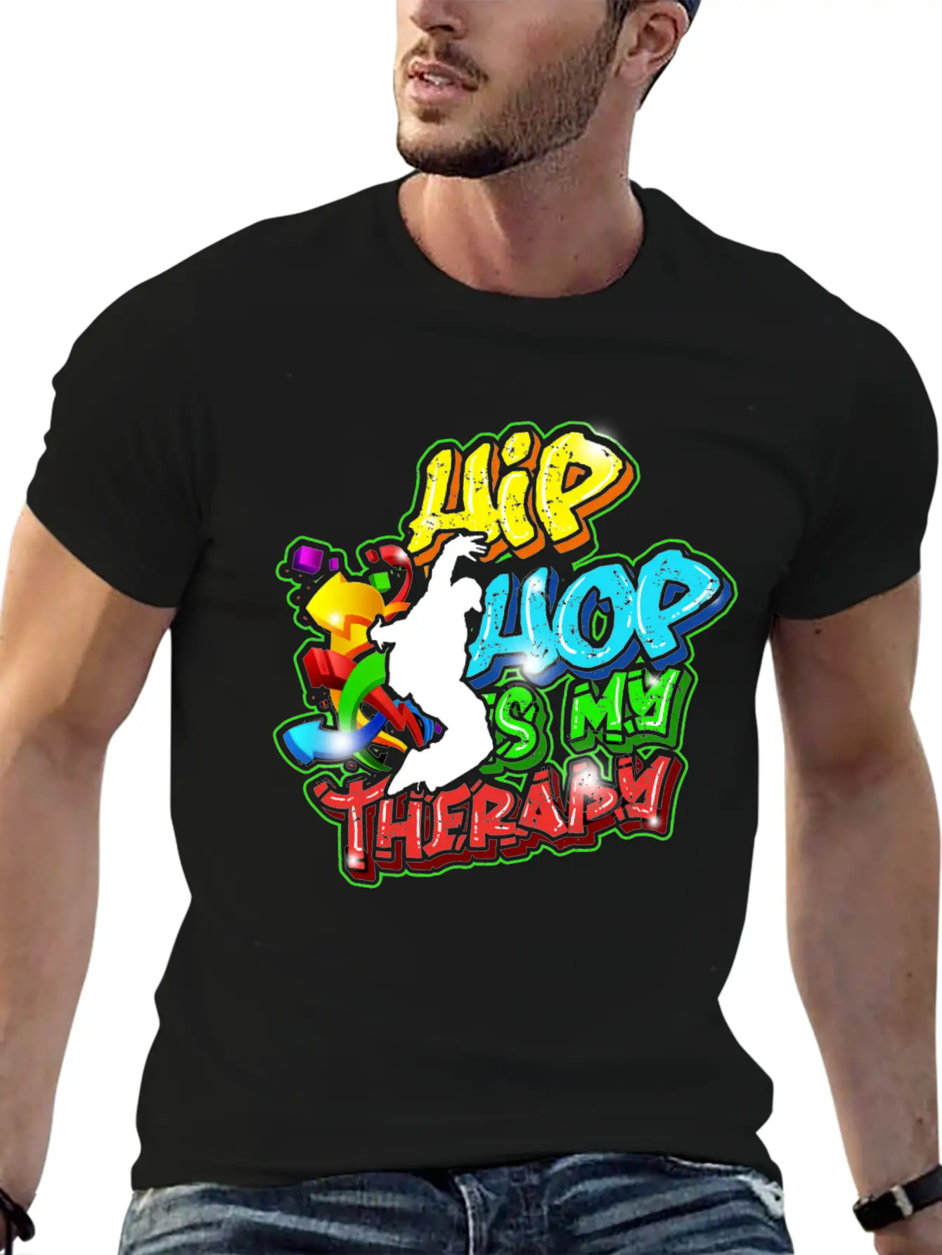 Street Dance Hip Hop Rap Gift Techno Bboy MC Unisex Casual T-Shirt – Clean Design For Daily Comfort