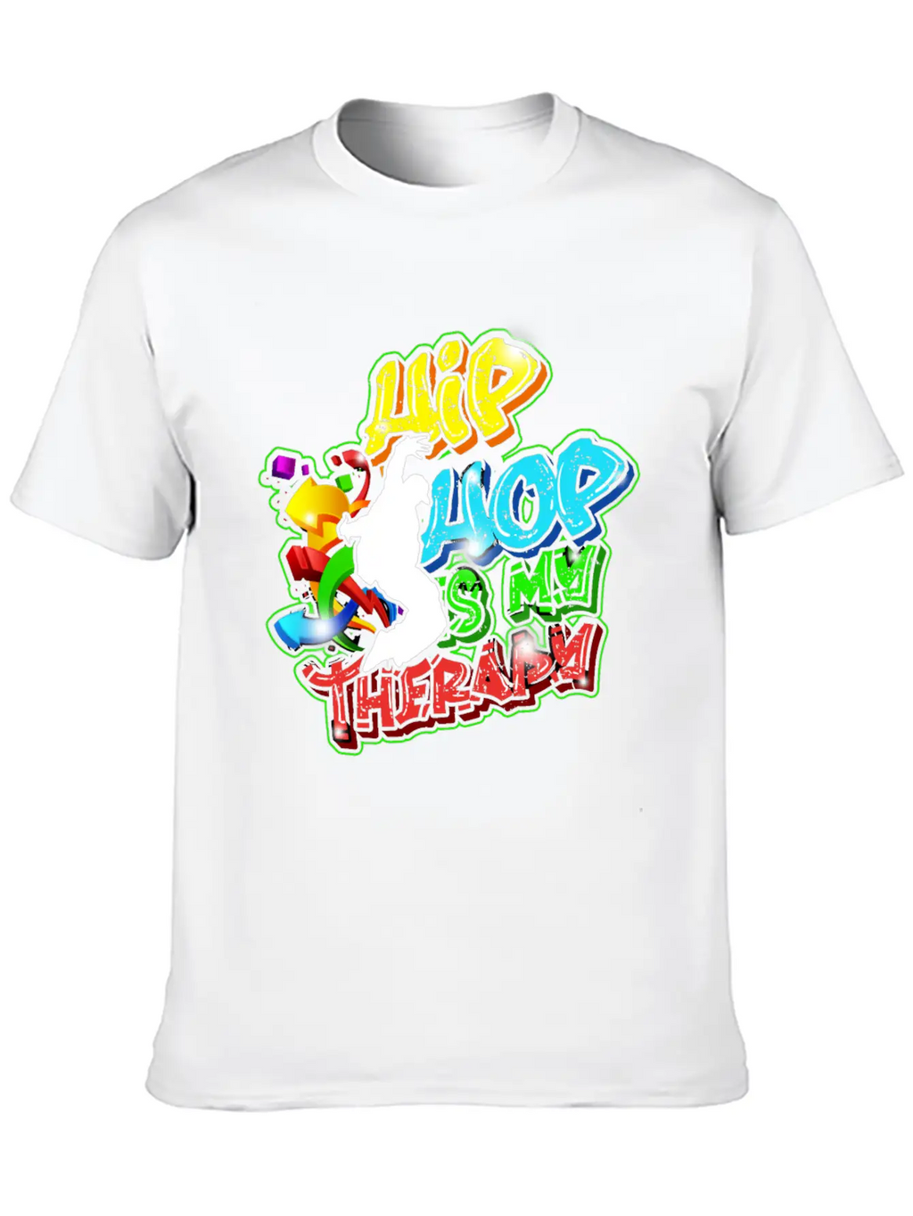 Street Dance Hip Hop Rap Gift Techno Bboy MC Unisex Casual T-Shirt – Clean Design For Daily Comfort