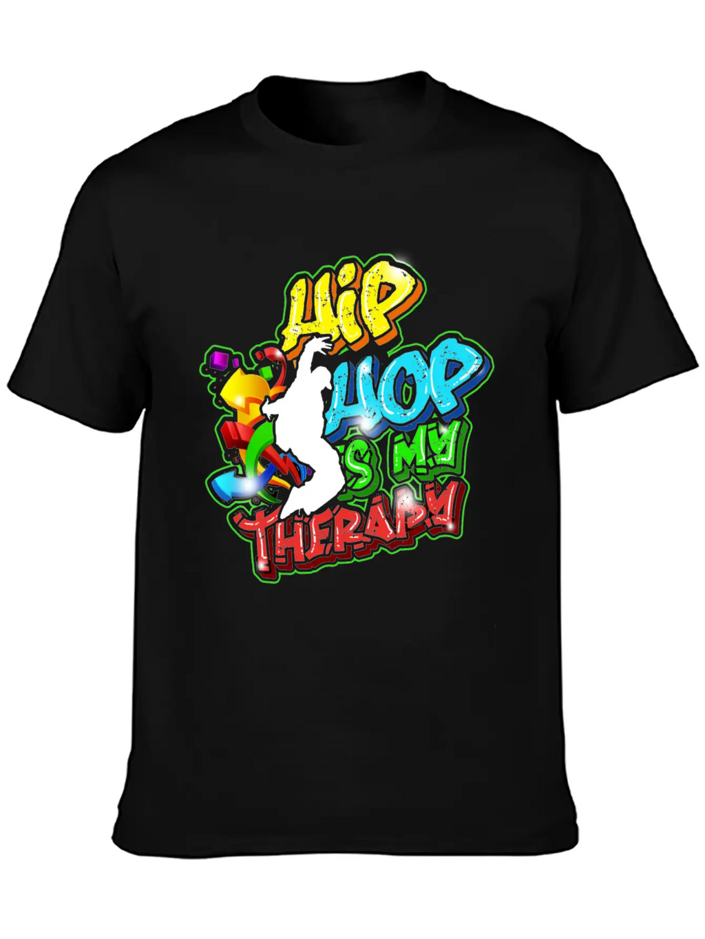 Street Dance Hip Hop Rap Gift Techno Bboy MC Unisex Casual T-Shirt – Clean Design For Daily Comfort