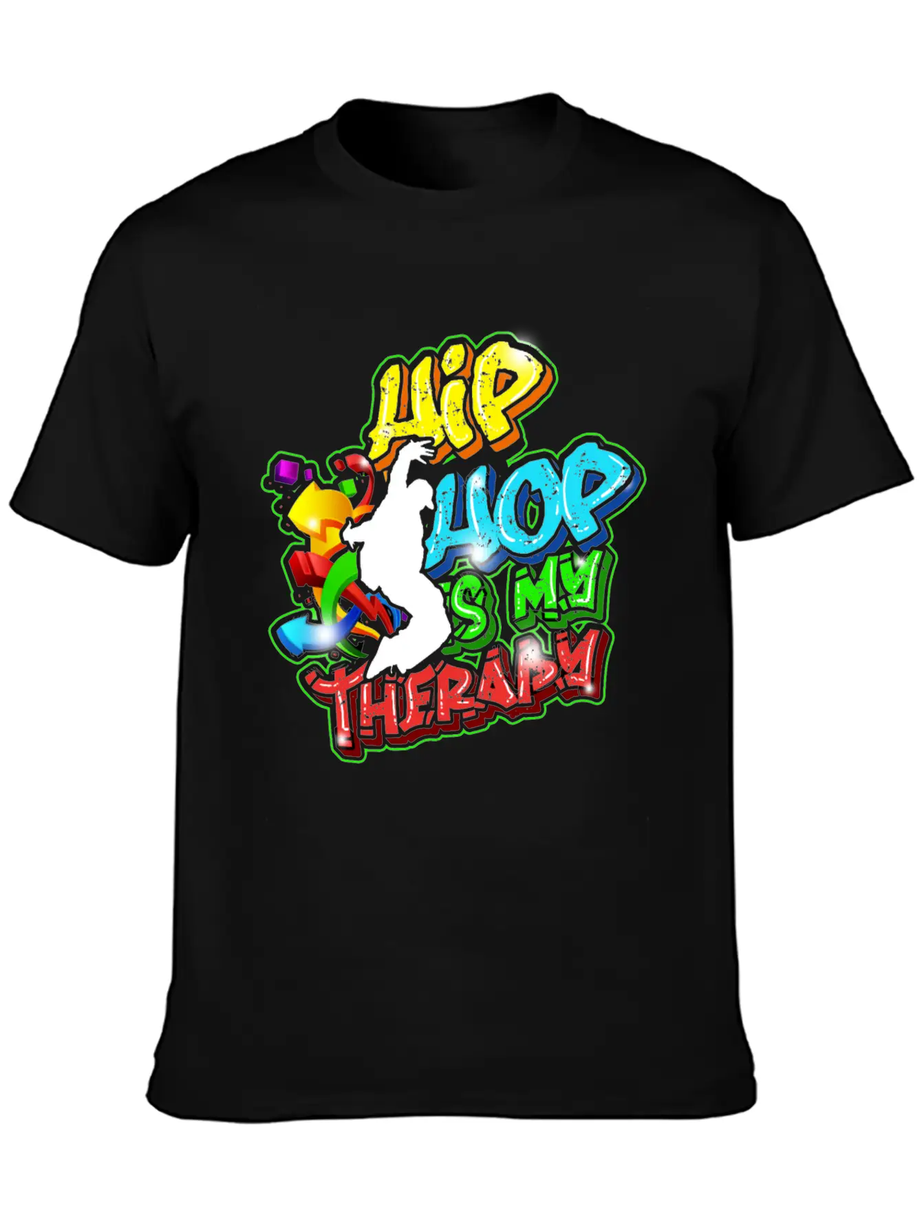 Street Dance Hip Hop Rap Gift Techno Bboy MC Unisex Casual T-Shirt – Clean Design For Daily Comfort