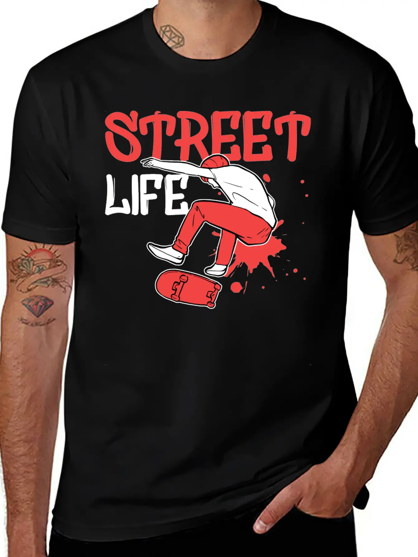Street Life Cool And Geek Gift Unisex Casual T-Shirt – Clean Design For Daily Comfort