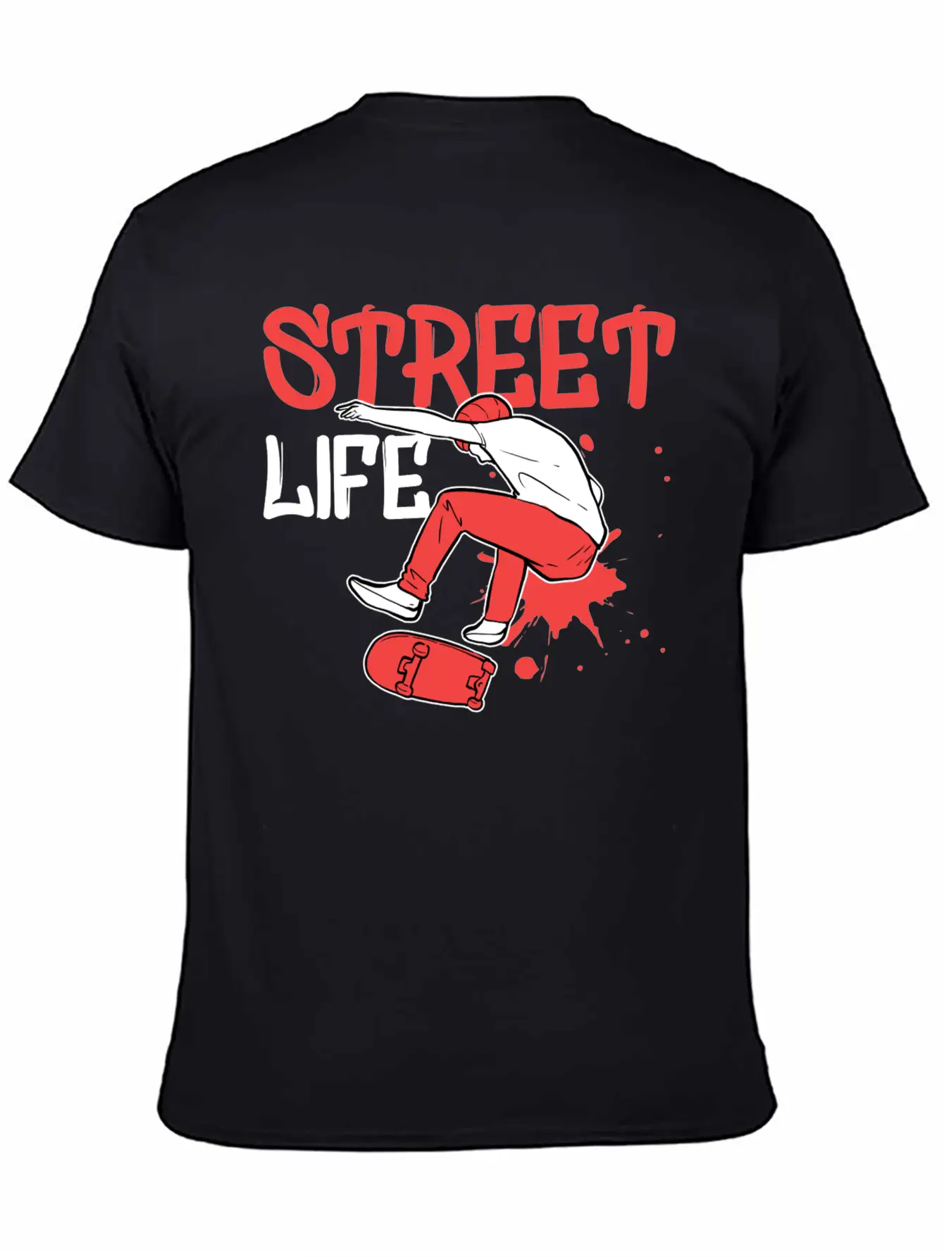 Street Life Cool And Geek Gift Unisex Casual T-Shirt – Clean Design For Daily Comfort