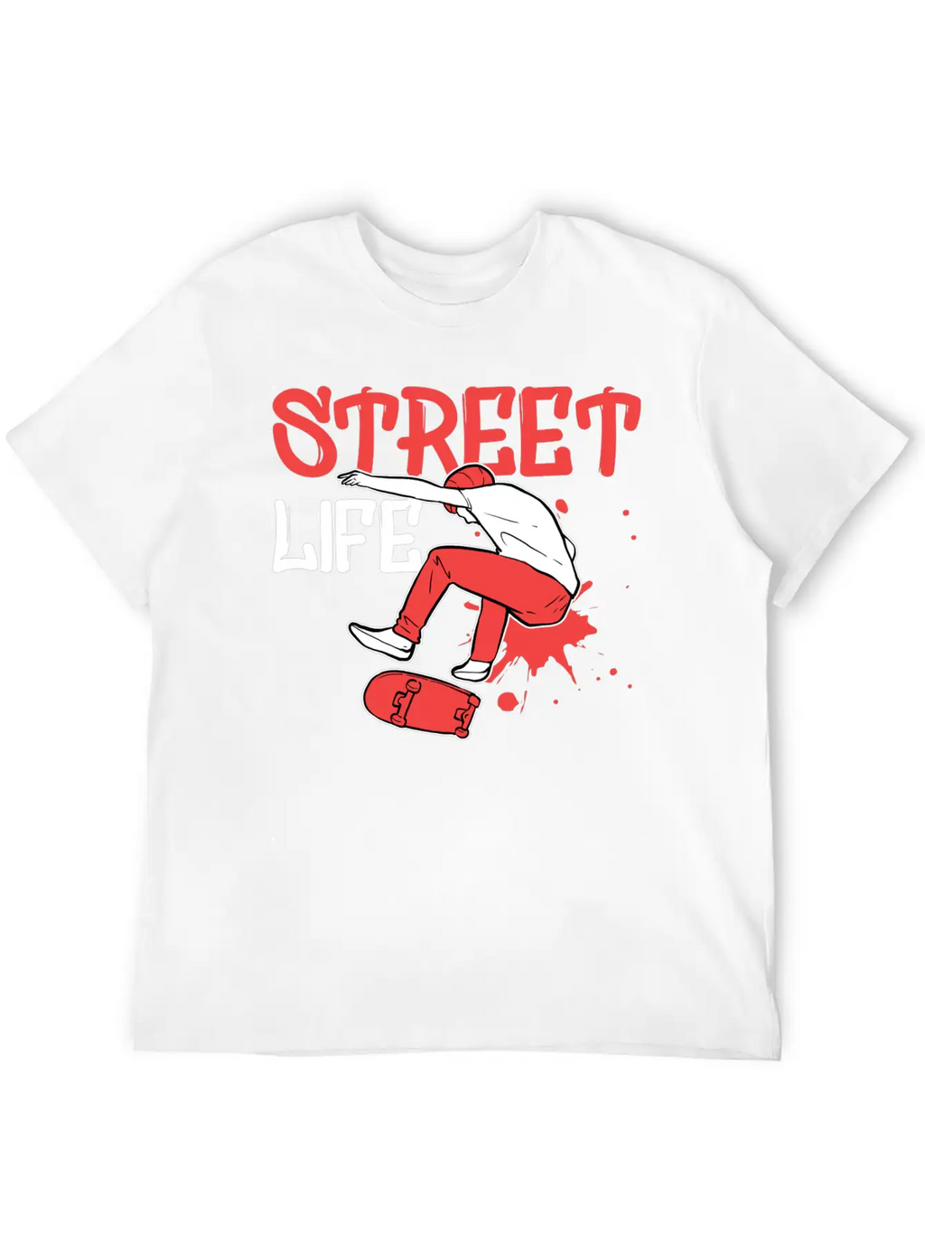 Street Life Cool And Geek Gift Unisex Casual T-Shirt – Clean Design For Daily Comfort