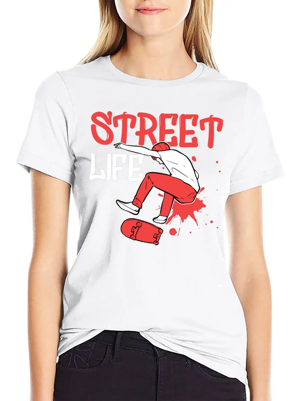 Street Life Cool And Geek Gift Unisex Casual T-Shirt – Clean Design For Daily Comfort