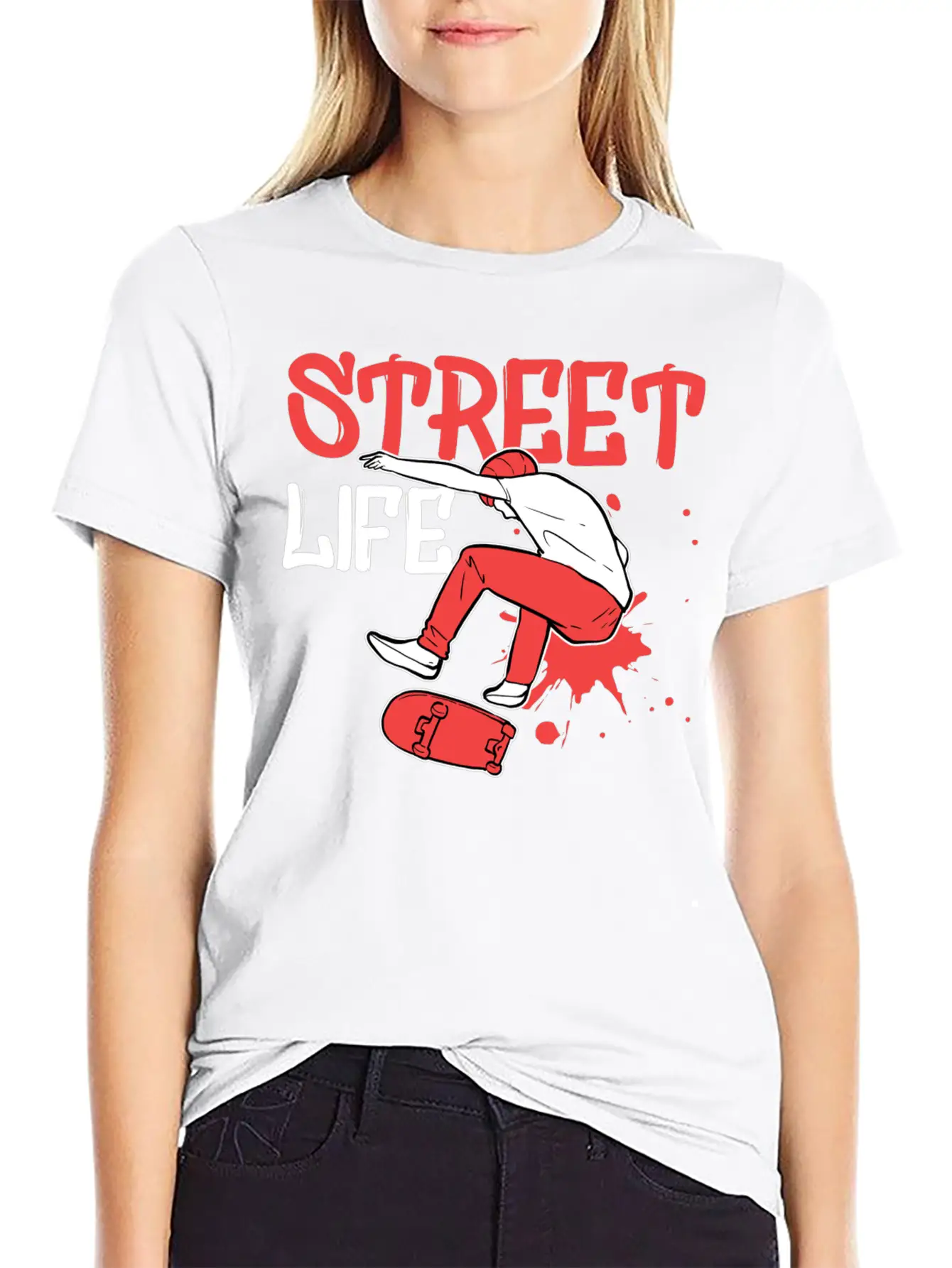 Street Life Cool And Geek Gift Unisex Casual T-Shirt – Clean Design For Daily Comfort