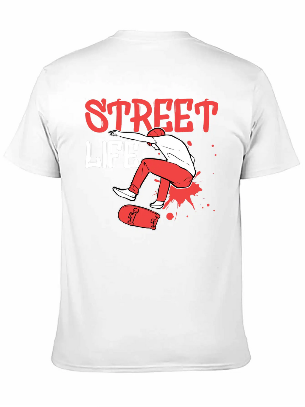 Street Life Cool And Geek Gift Unisex Casual T-Shirt – Clean Design For Daily Comfort