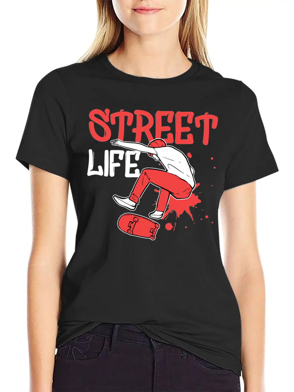 Street Life Cool And Geek Gift Unisex Casual T-Shirt – Clean Design For Daily Comfort