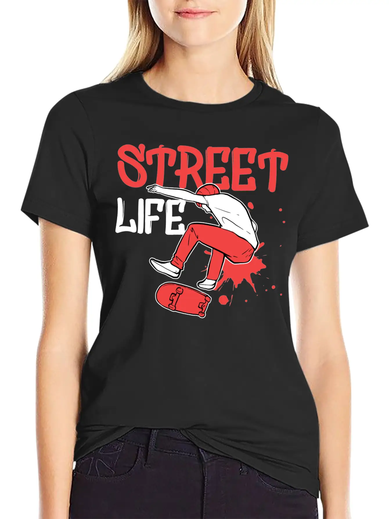 Street Life Cool And Geek Gift Unisex Casual T-Shirt – Clean Design For Daily Comfort
