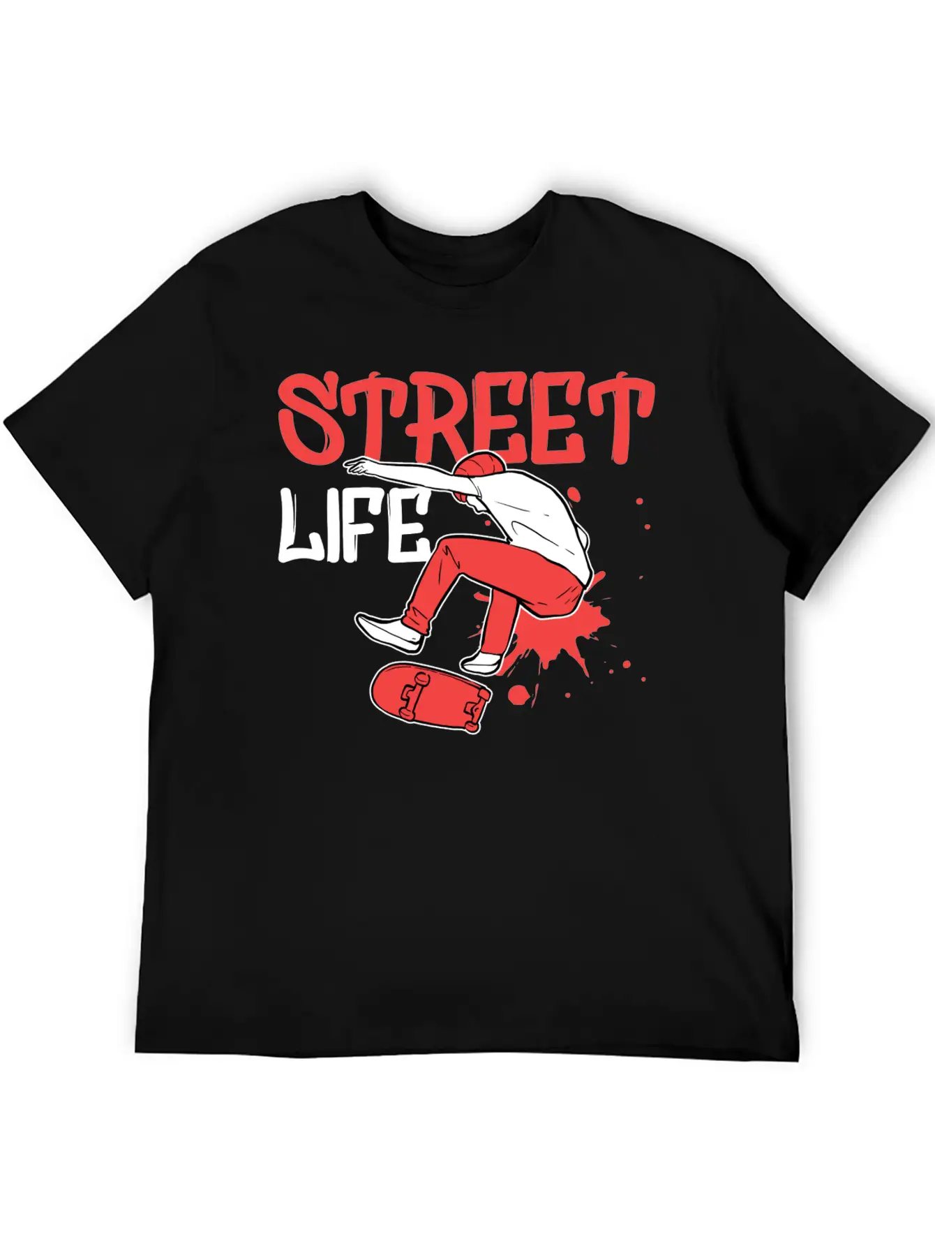 Street Life Cool And Geek Gift Unisex Casual T-Shirt – Clean Design For Daily Comfort