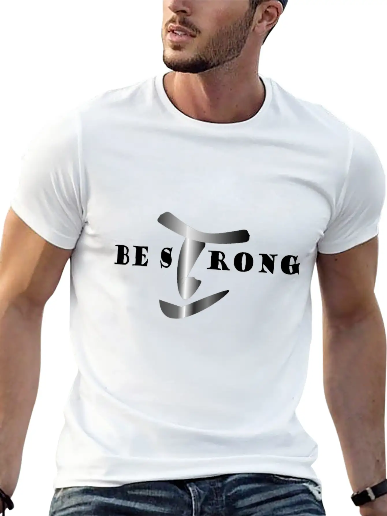Strong Casual Graphic T-Shirt – Simple And Comfortable Daily Wear