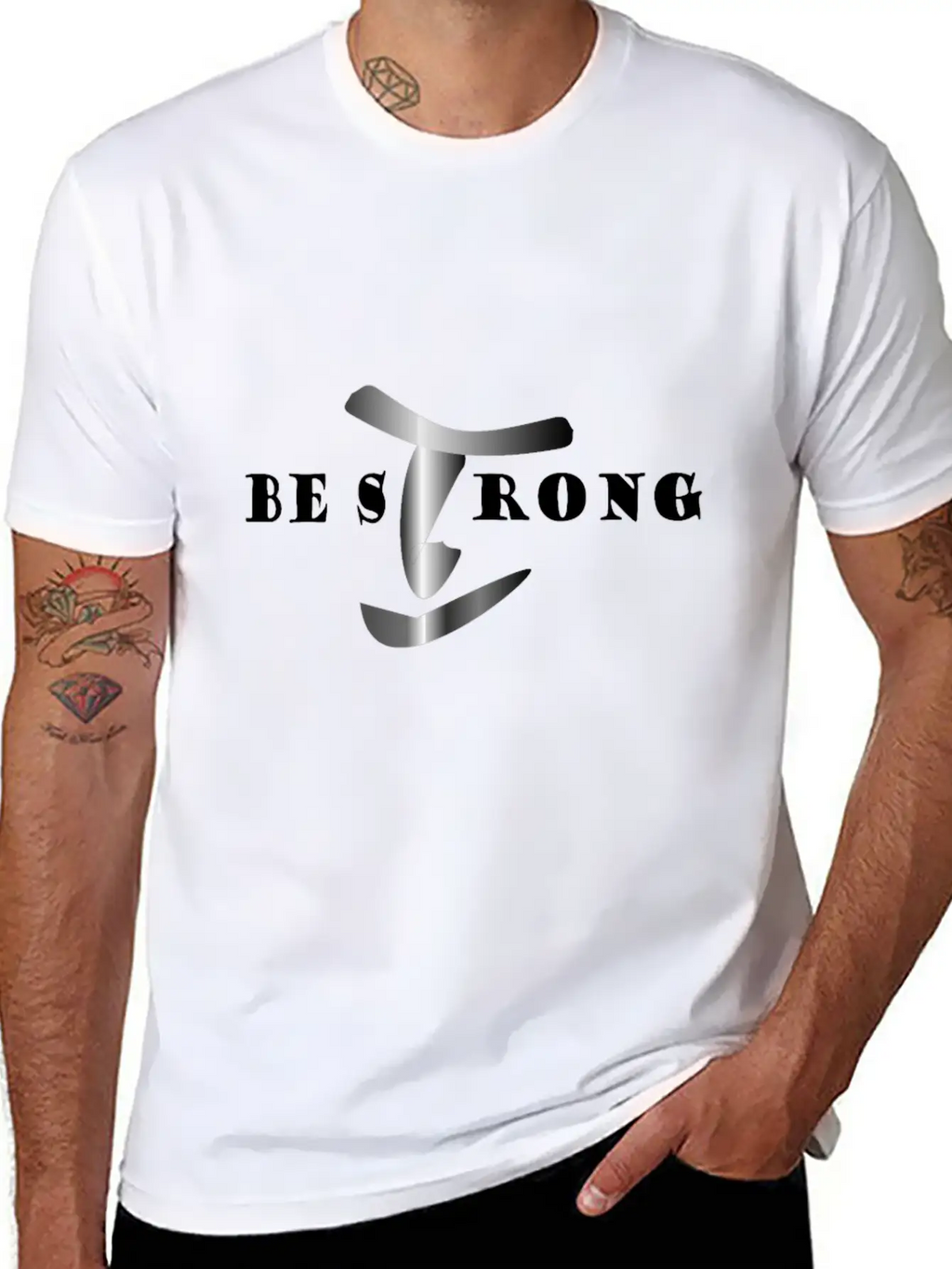 Strong Casual Graphic T-Shirt – Simple And Comfortable Daily Wear