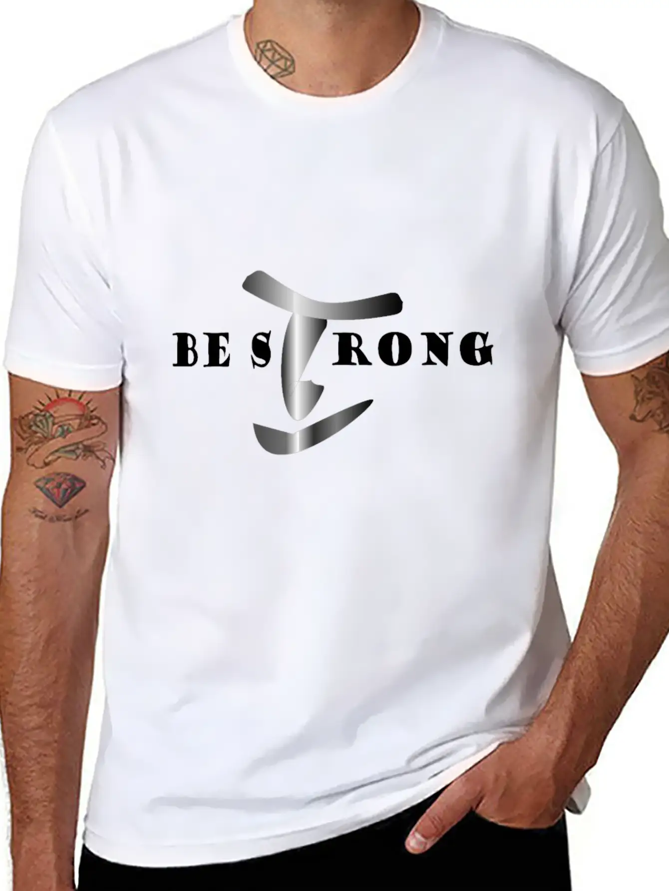 Strong Casual Graphic T-Shirt – Simple And Comfortable Daily Wear