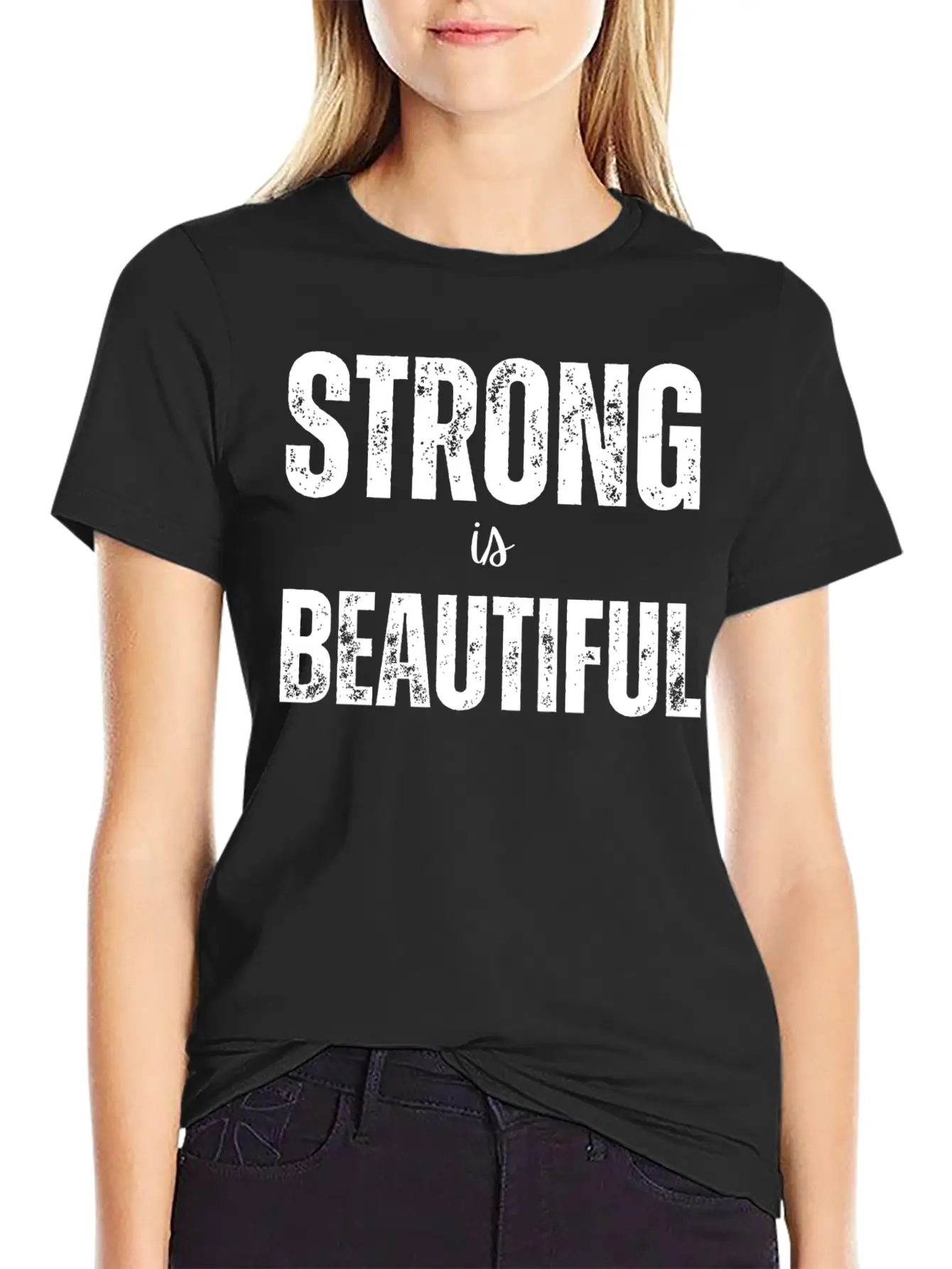 Strong Is Beautiful Unisex Casual T-Shirt – Clean Design For Daily Comfort