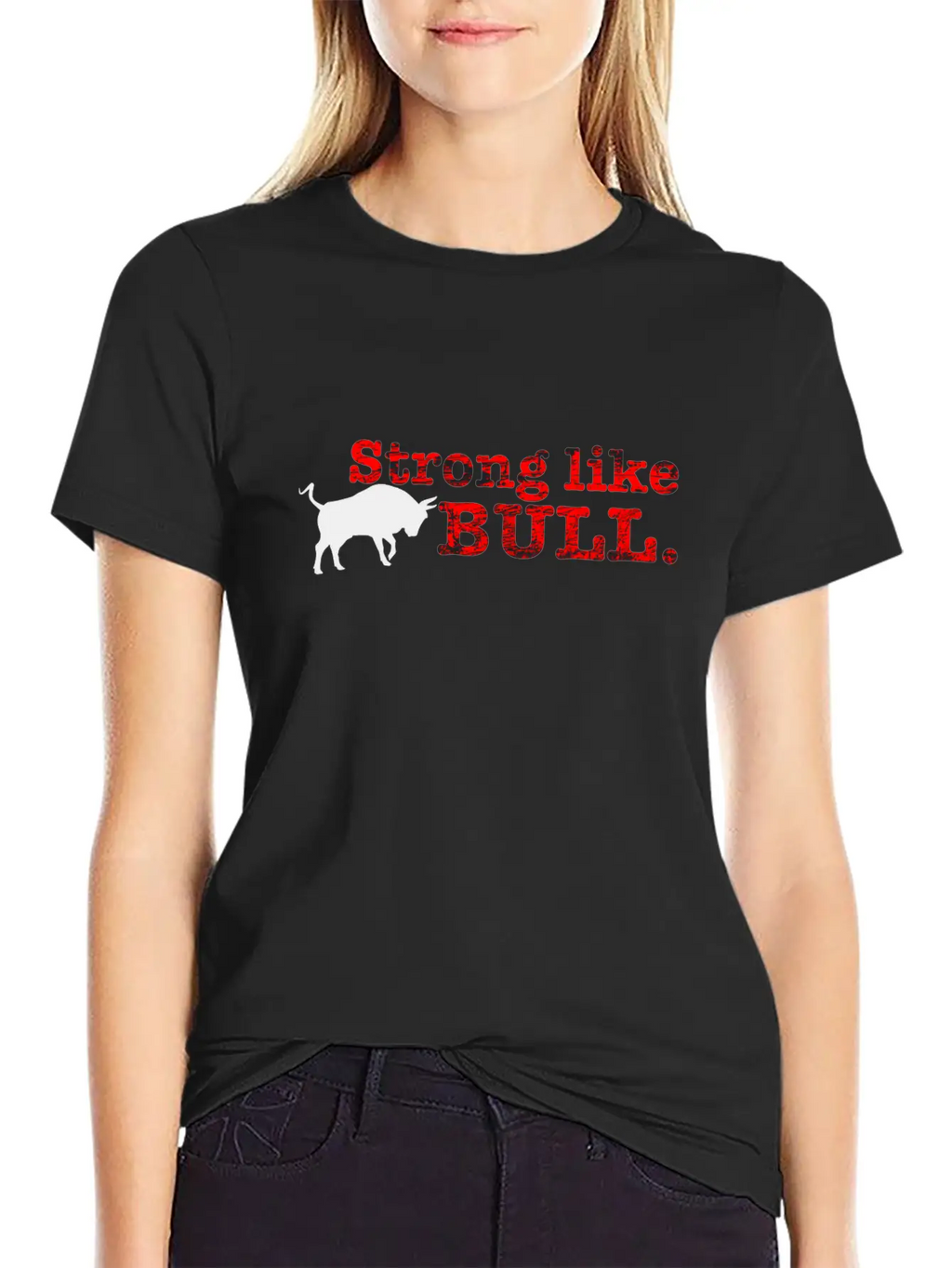 Strong Like Bull Stylish Everyday T-Shirt – Unisex Basic Cotton Tee