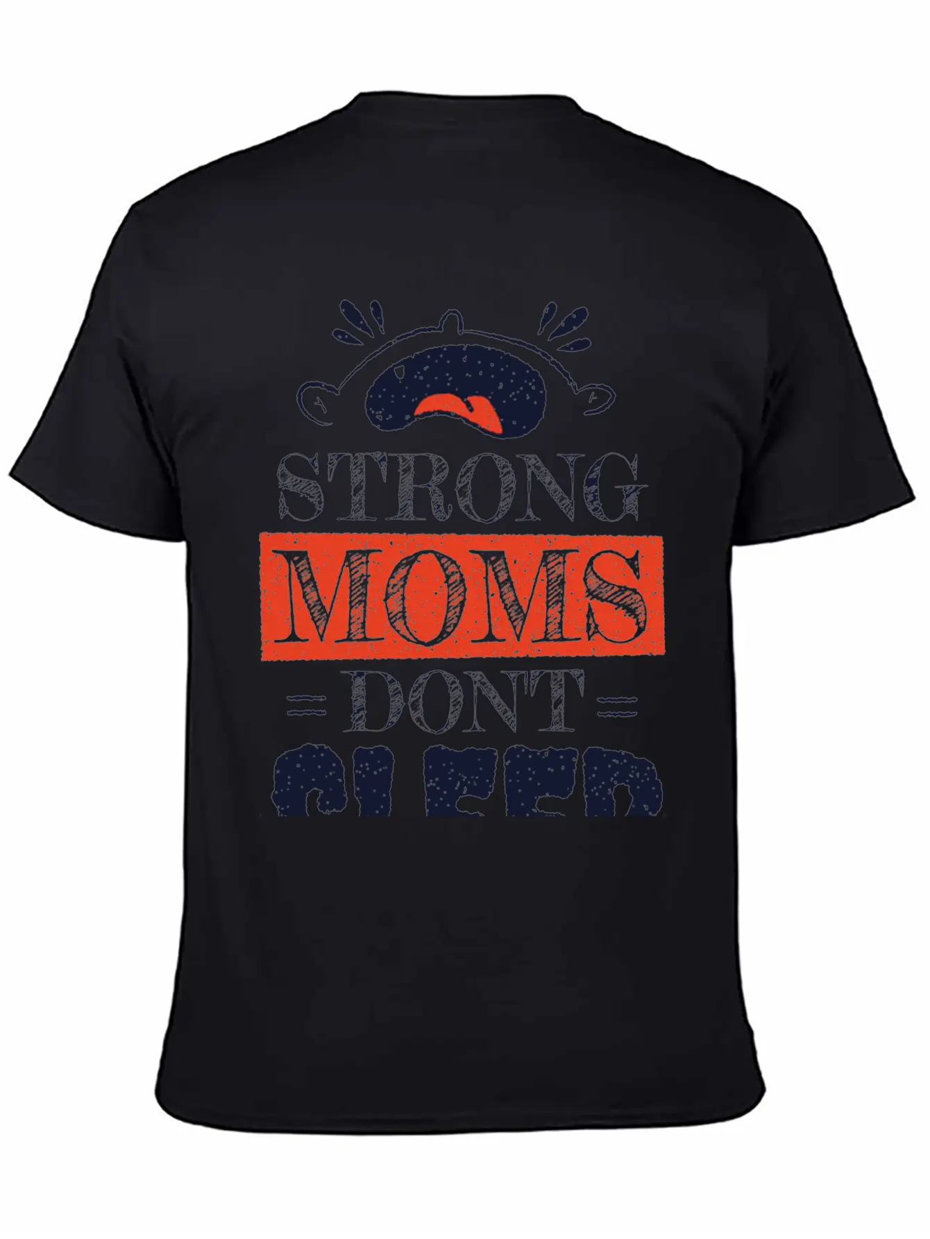 Strong Moms Essential Cotton Tee For Daily Outfits – Unisex Style
