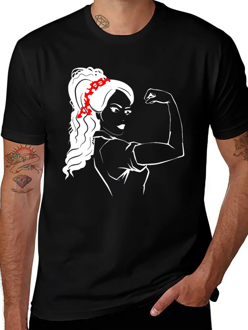 Strong Mother Breathable Soft Cotton T-Shirt – Timeless Casual Look