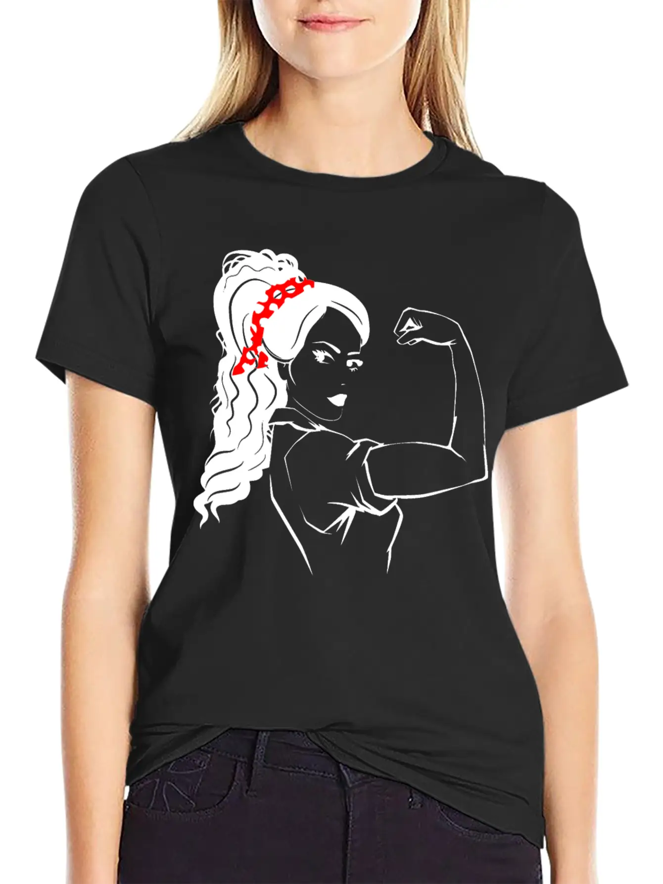 Strong Mother Breathable Soft Cotton T-Shirt – Timeless Casual Look