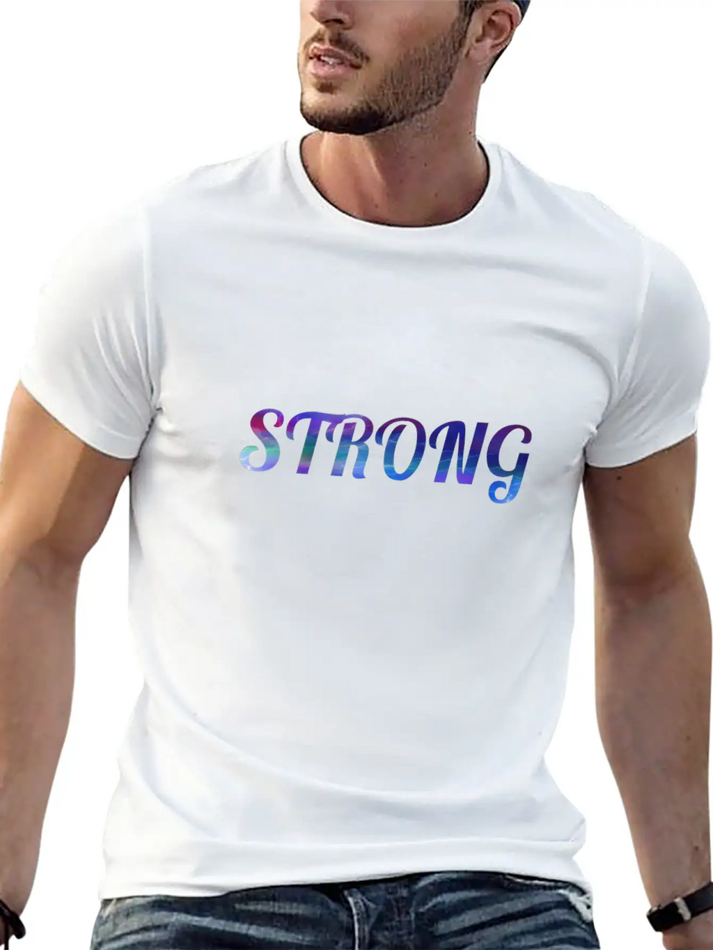 Strong Unisex Casual T-Shirt – Clean Design For Daily Comfort