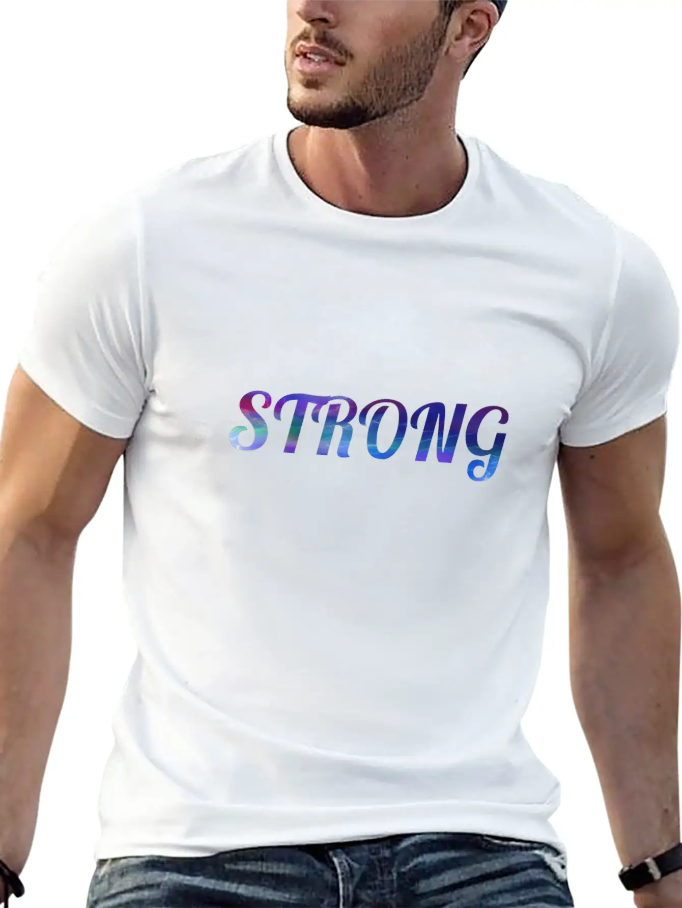 Strong Unisex Casual T-Shirt – Clean Design For Daily Comfort