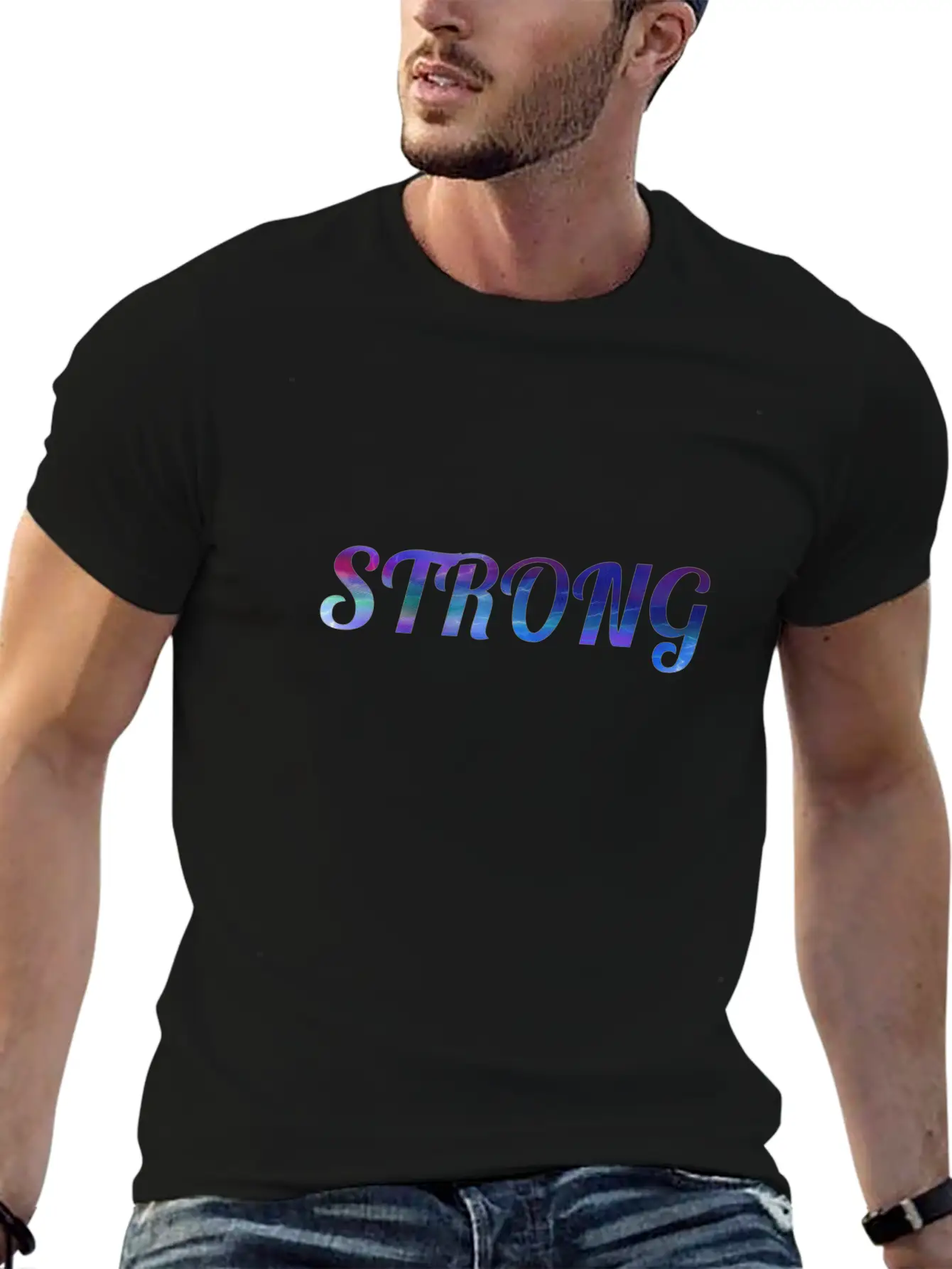 Strong Unisex Casual T-Shirt – Clean Design For Daily Comfort