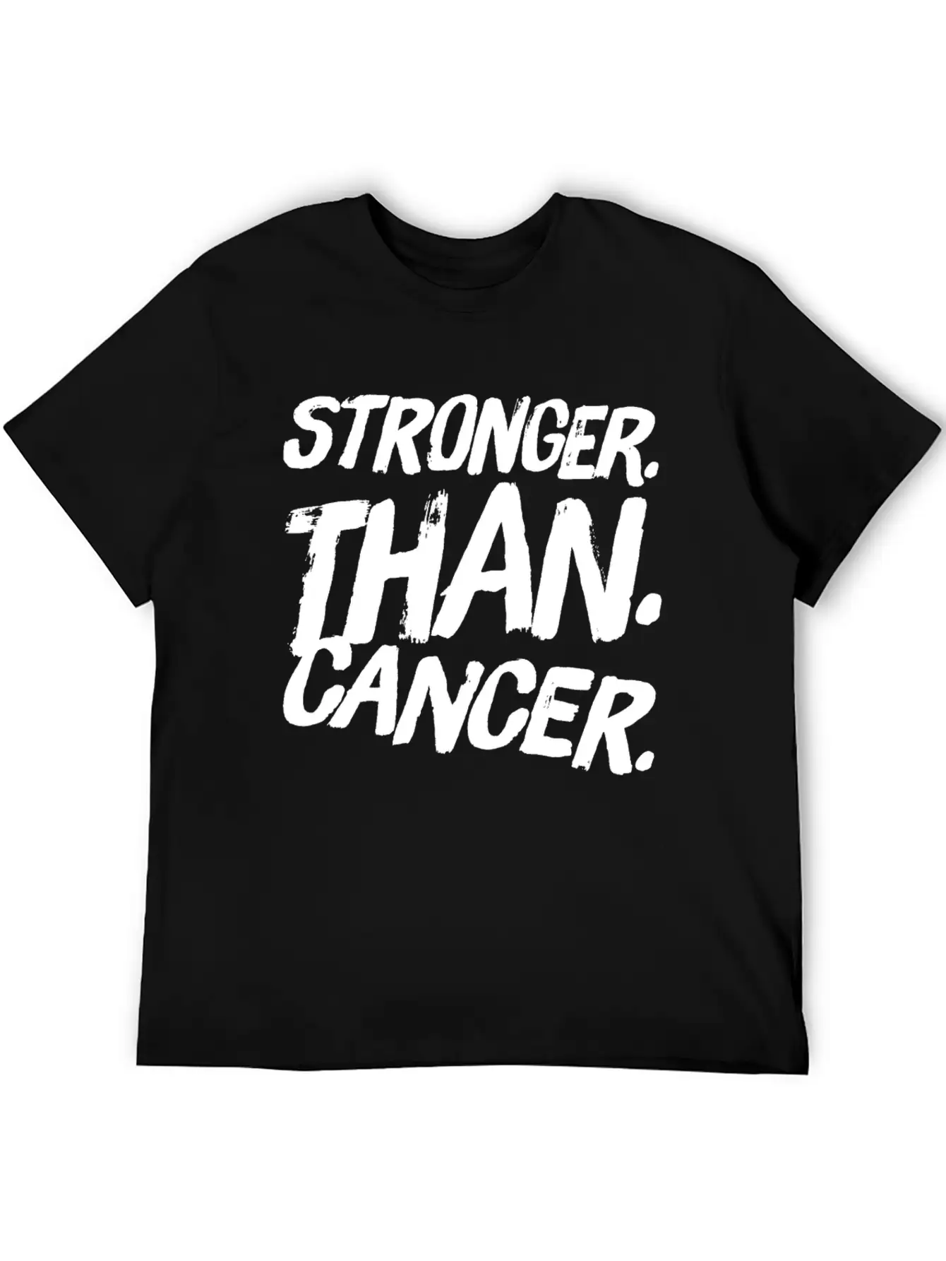 Stronger Than Cancer Essential Cotton Tee For Daily Outfits – Unisex Style
