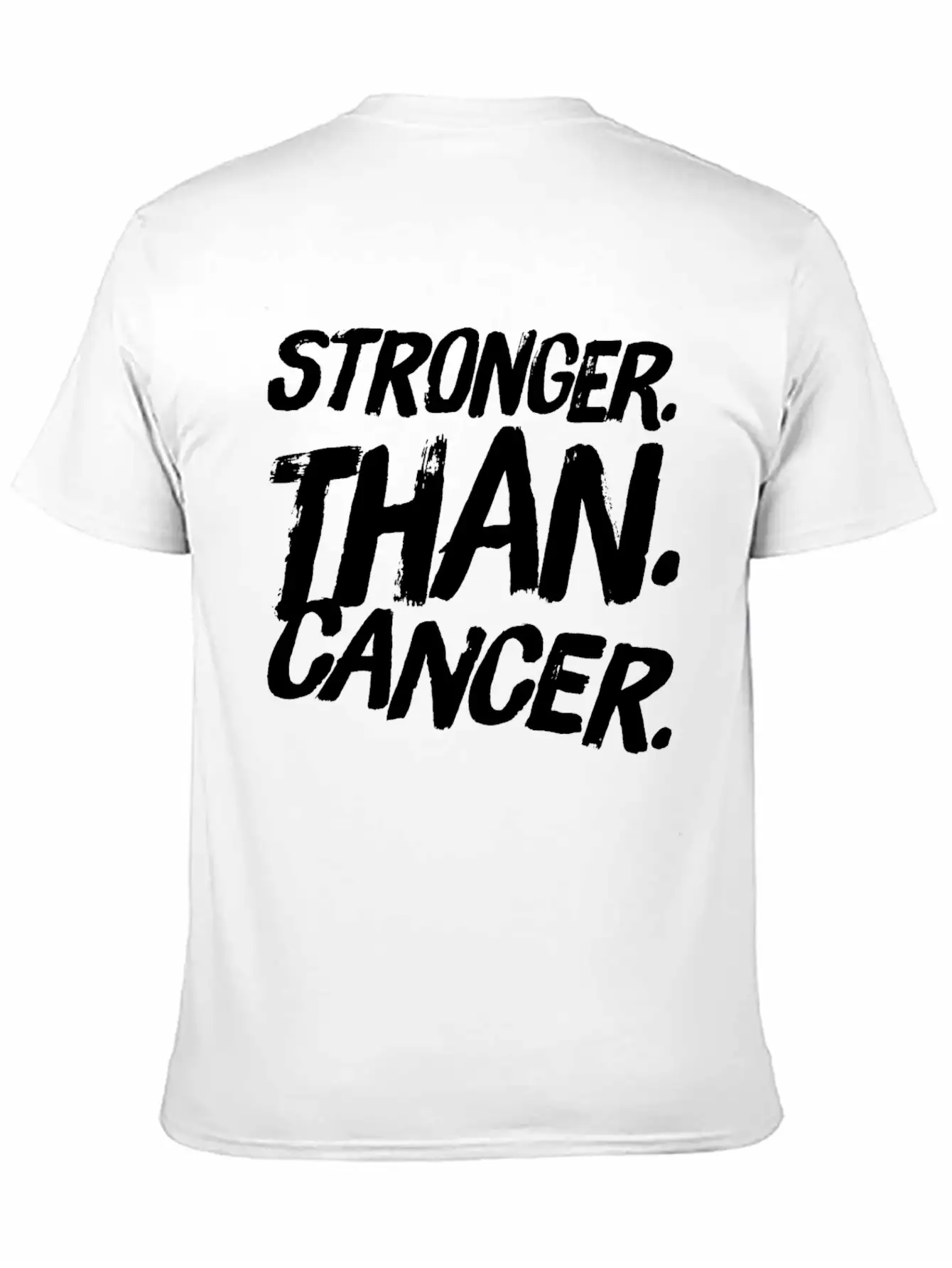 Stronger Than Cancer Essential Cotton Tee For Daily Outfits – Unisex Style