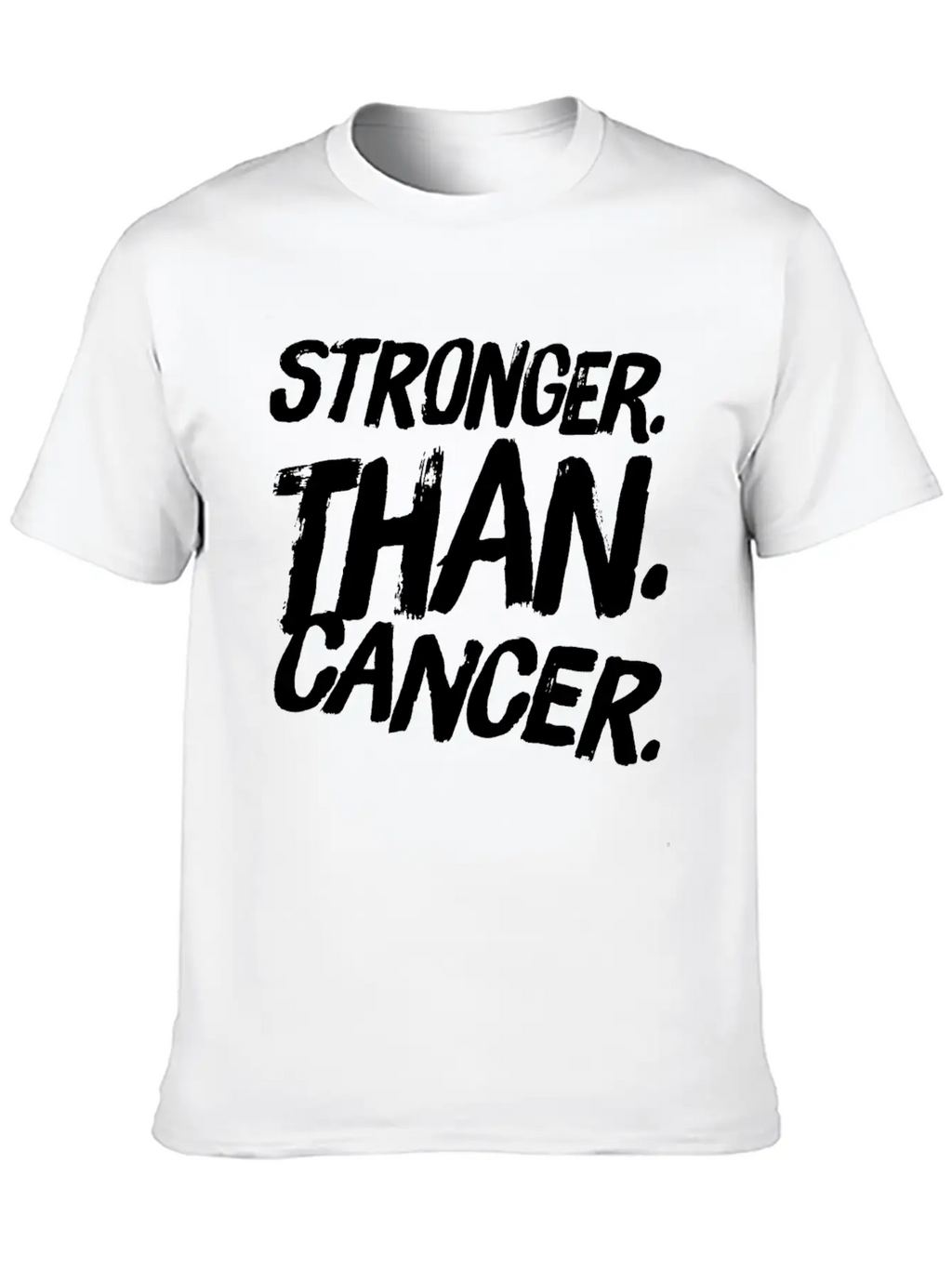 Stronger Than Cancer Essential Cotton Tee For Daily Outfits – Unisex Style