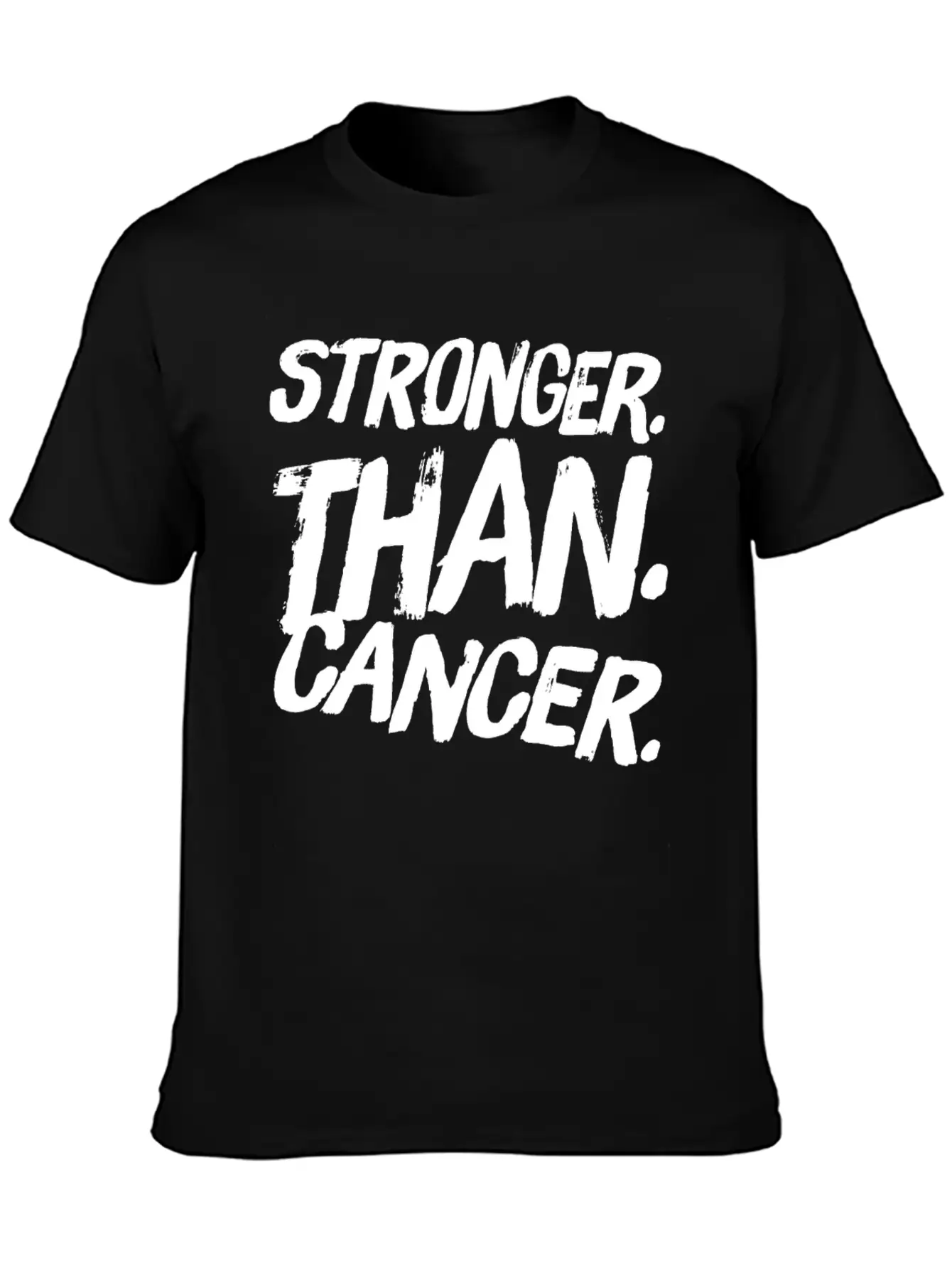 Stronger Than Cancer Essential Cotton Tee For Daily Outfits – Unisex Style