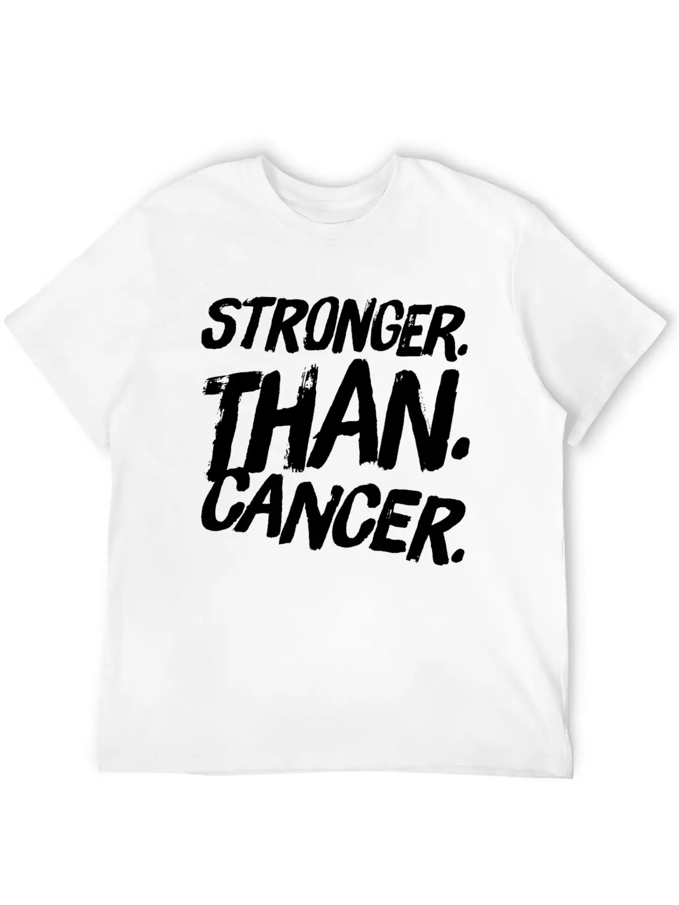 Stronger Than Cancer Essential Cotton Tee For Daily Outfits – Unisex Style