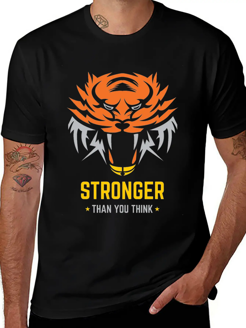 Stronger Than You Think Unisex Casual T-Shirt – Clean Design For Daily Comfort
