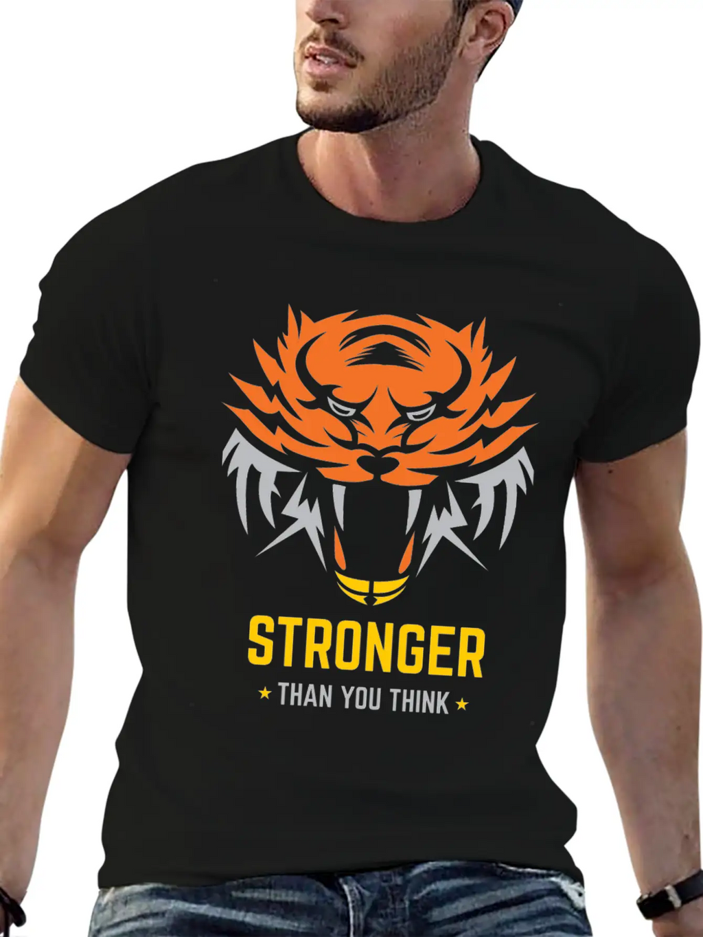 Stronger Than You Think Unisex Casual T-Shirt – Clean Design For Daily Comfort