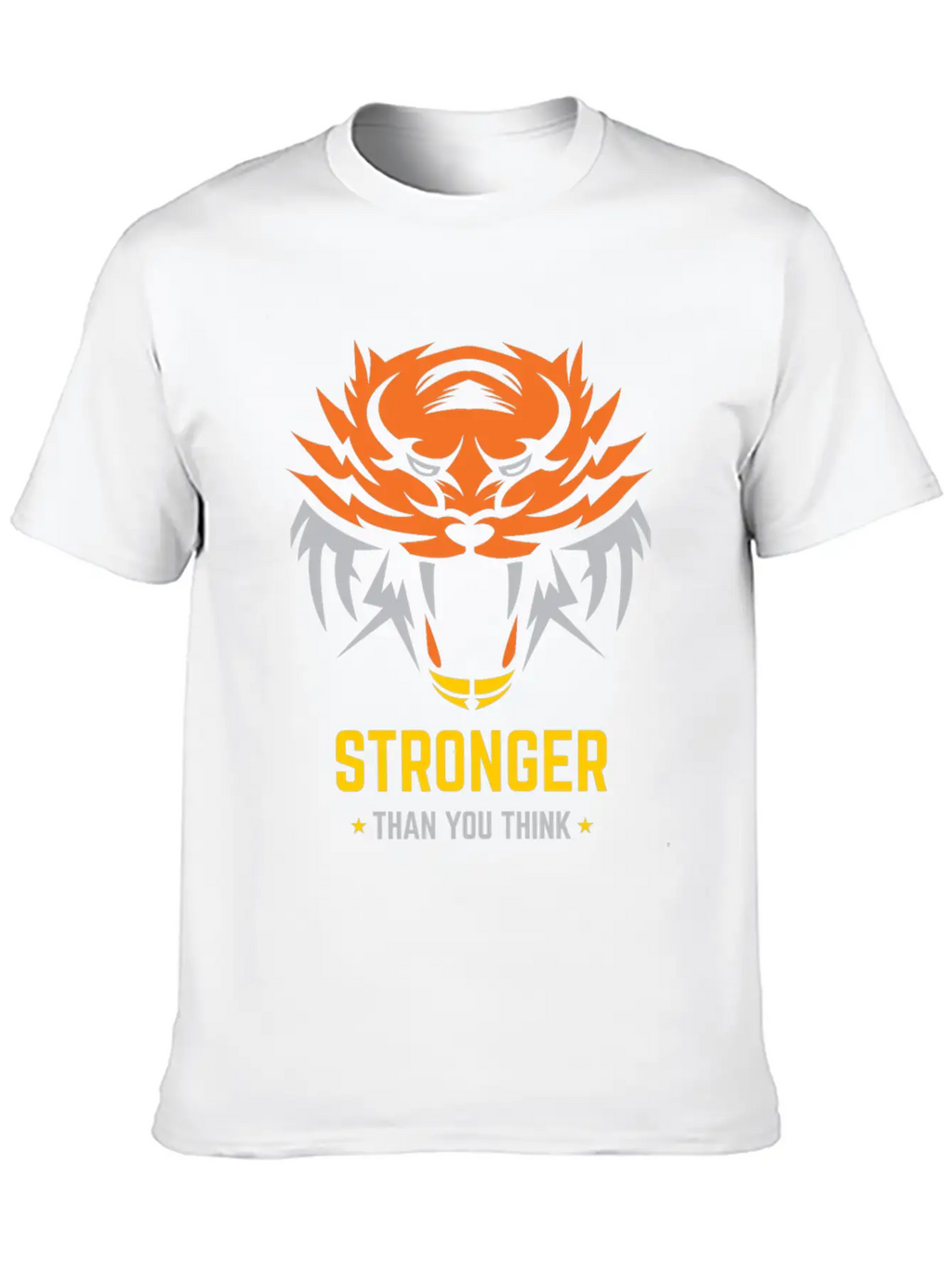 Stronger Than You Think Unisex Casual T-Shirt – Clean Design For Daily Comfort