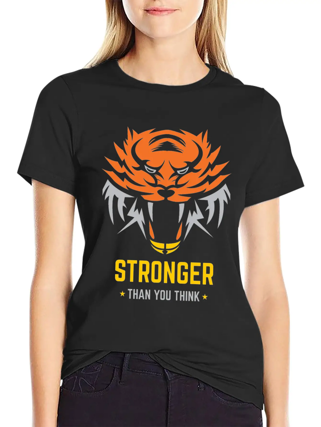 Stronger Than You Think Unisex Casual T-Shirt – Clean Design For Daily Comfort