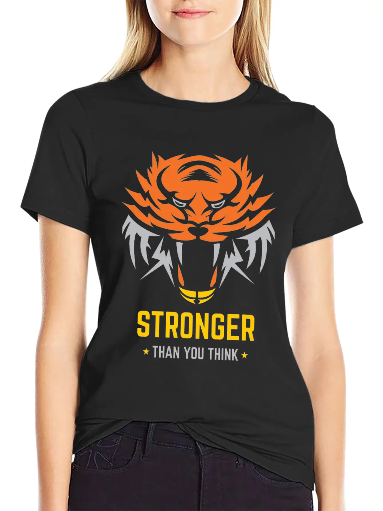 Stronger Than You Think Unisex Casual T-Shirt – Clean Design For Daily Comfort