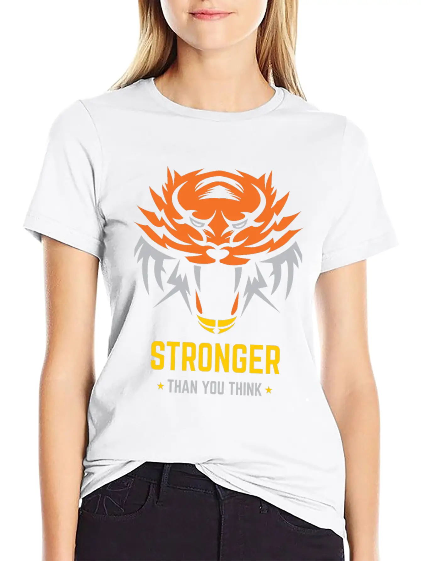 Stronger Than You Think Unisex Casual T-Shirt – Clean Design For Daily Comfort
