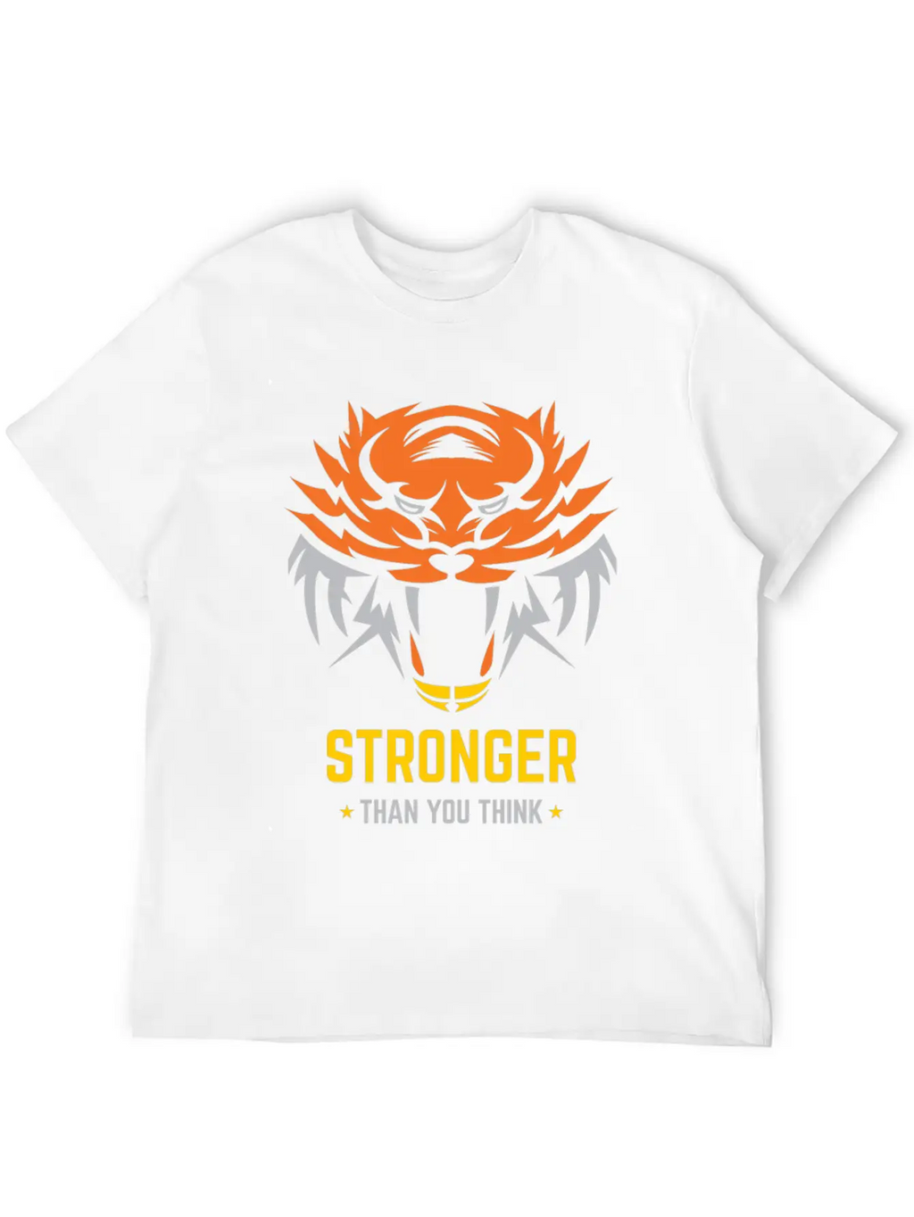 Stronger Than You Think Unisex Casual T-Shirt – Clean Design For Daily Comfort
