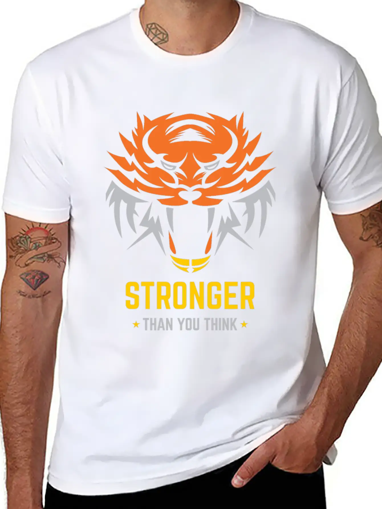 Stronger Than You Think Unisex Casual T-Shirt – Clean Design For Daily Comfort