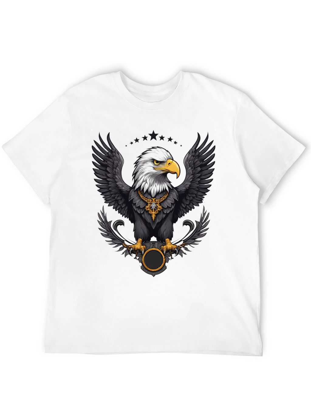 Eagle Graphic Tee - Bold Black T-Shirt