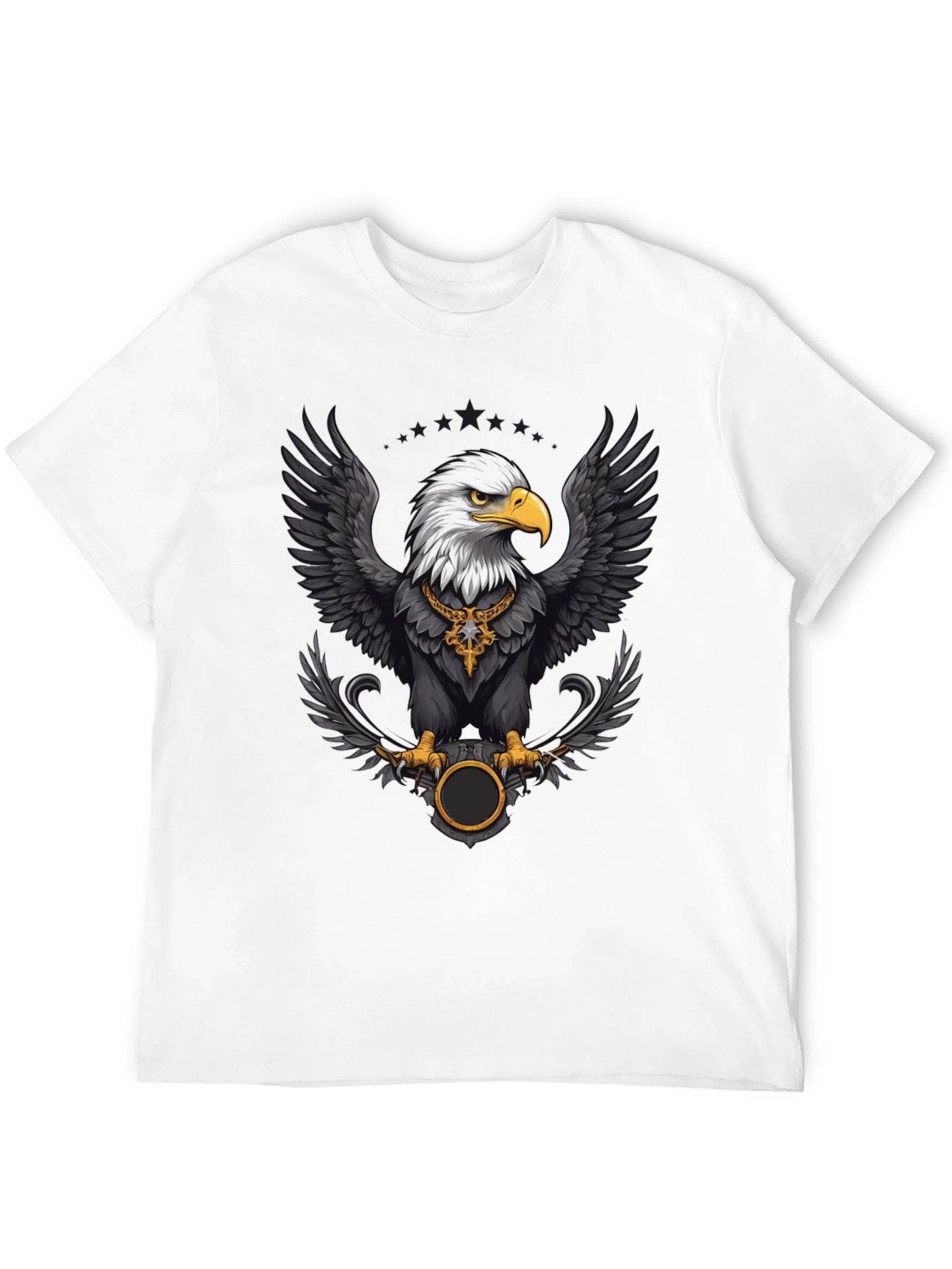 Eagle Graphic Tee - Bold Black T-Shirt