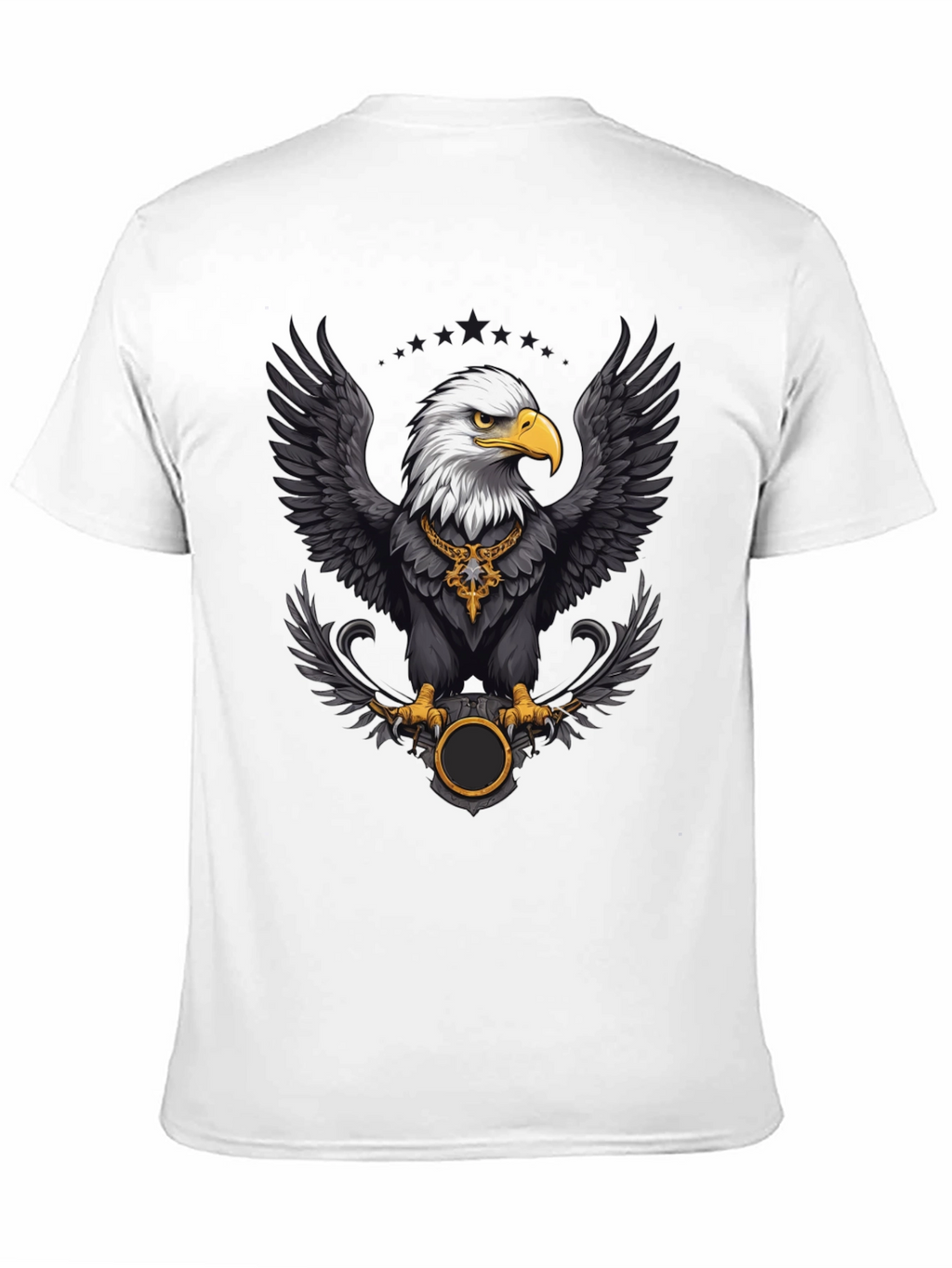 Eagle Graphic Tee - Bold Black T-Shirt