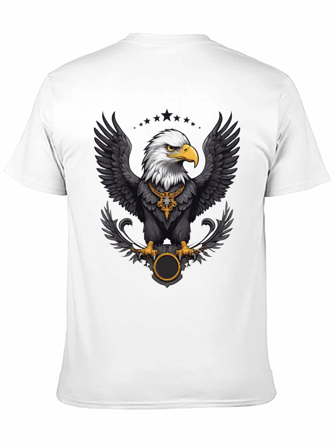 Eagle Graphic Tee - Bold Black T-Shirt