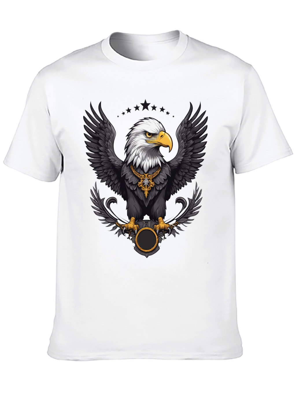 Eagle Graphic Tee - Bold Black T-Shirt