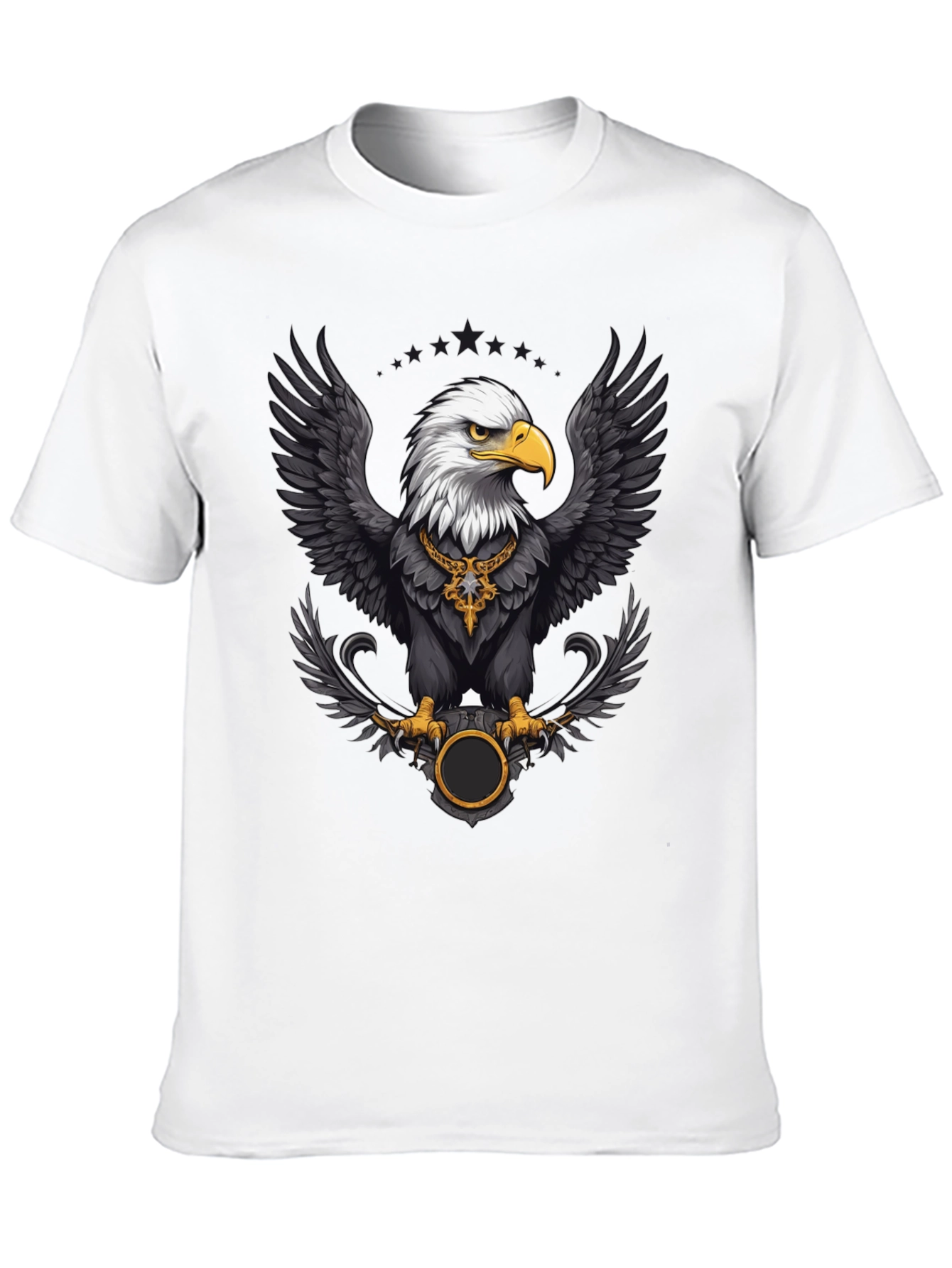 Eagle Graphic Tee - Bold Black T-Shirt