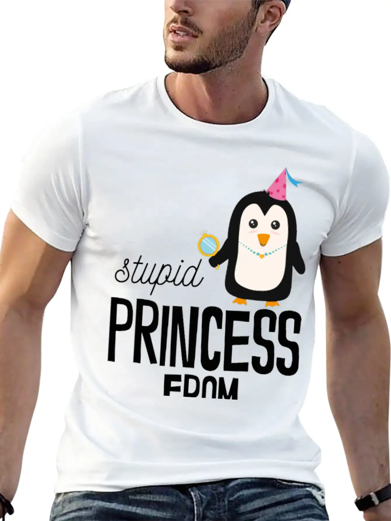 Stupid Princess From Macau Unisex Casual T-Shirt – Clean Design For Daily Comfort