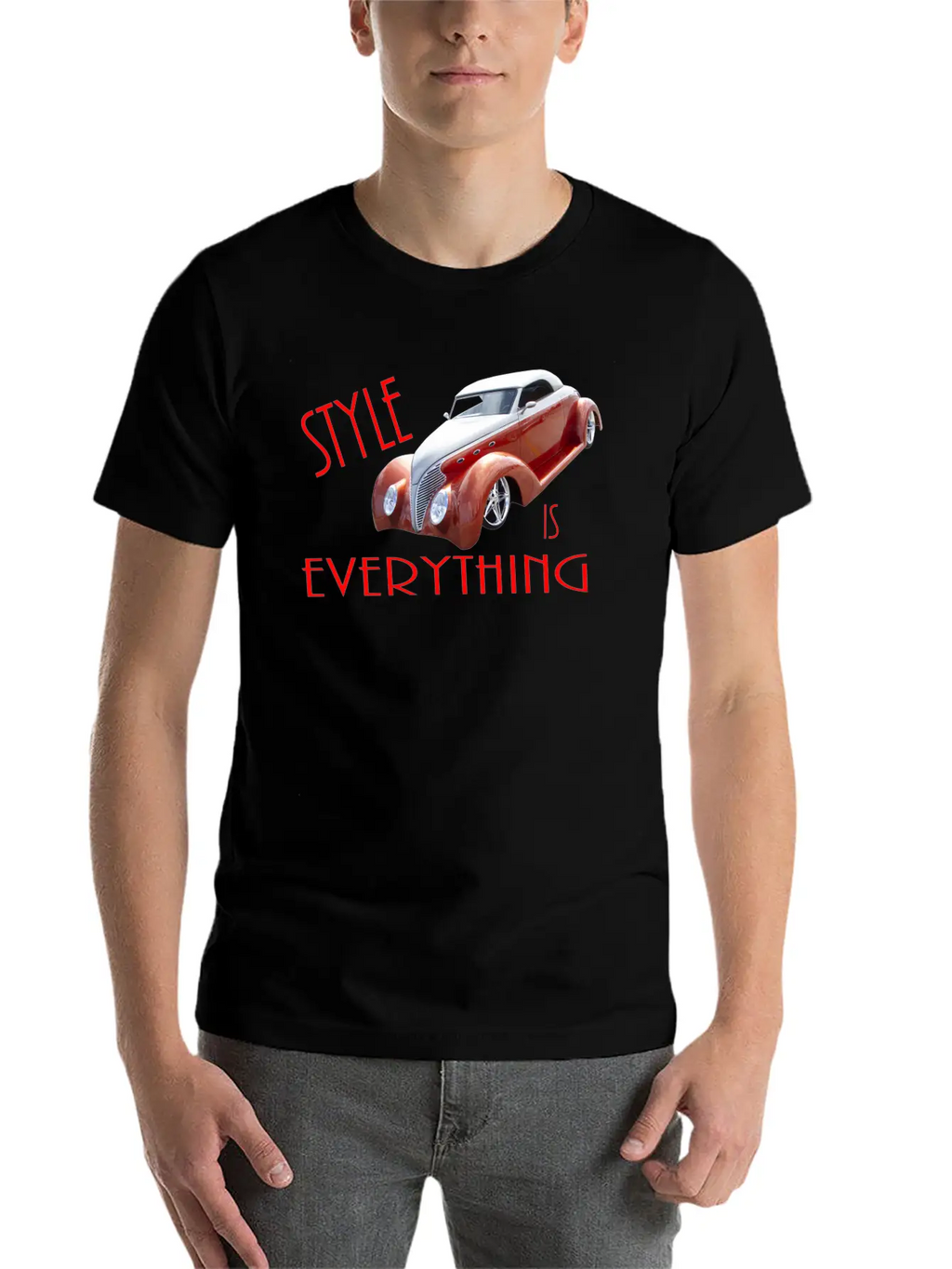 STYLE IS EVERYTHING Unisex Short Sleeve Soft Cotton T-Shirt – Casual Everyday Wear