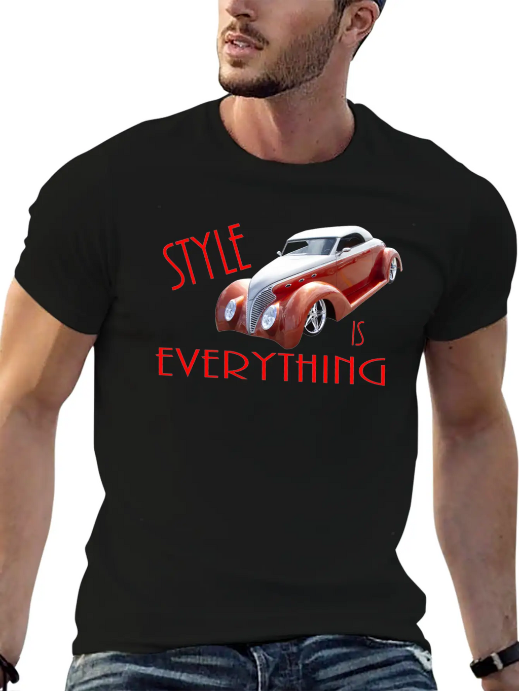 STYLE IS EVERYTHING Unisex Short Sleeve Soft Cotton T-Shirt – Casual Everyday Wear