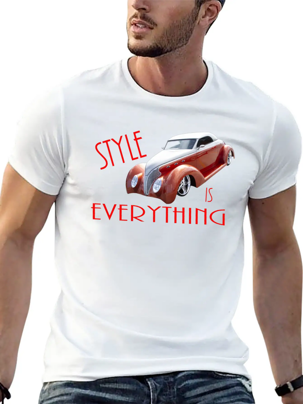 STYLE IS EVERYTHING Unisex Short Sleeve Soft Cotton T-Shirt – Casual Everyday Wear