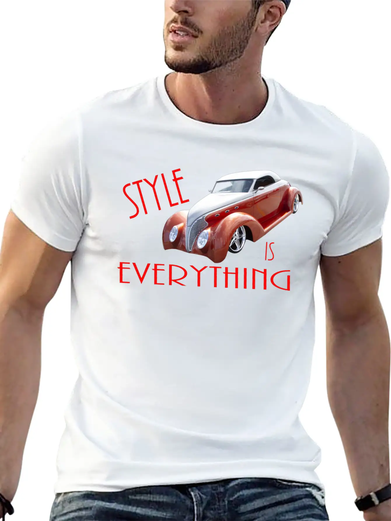 STYLE IS EVERYTHING Unisex Short Sleeve Soft Cotton T-Shirt – Casual Everyday Wear