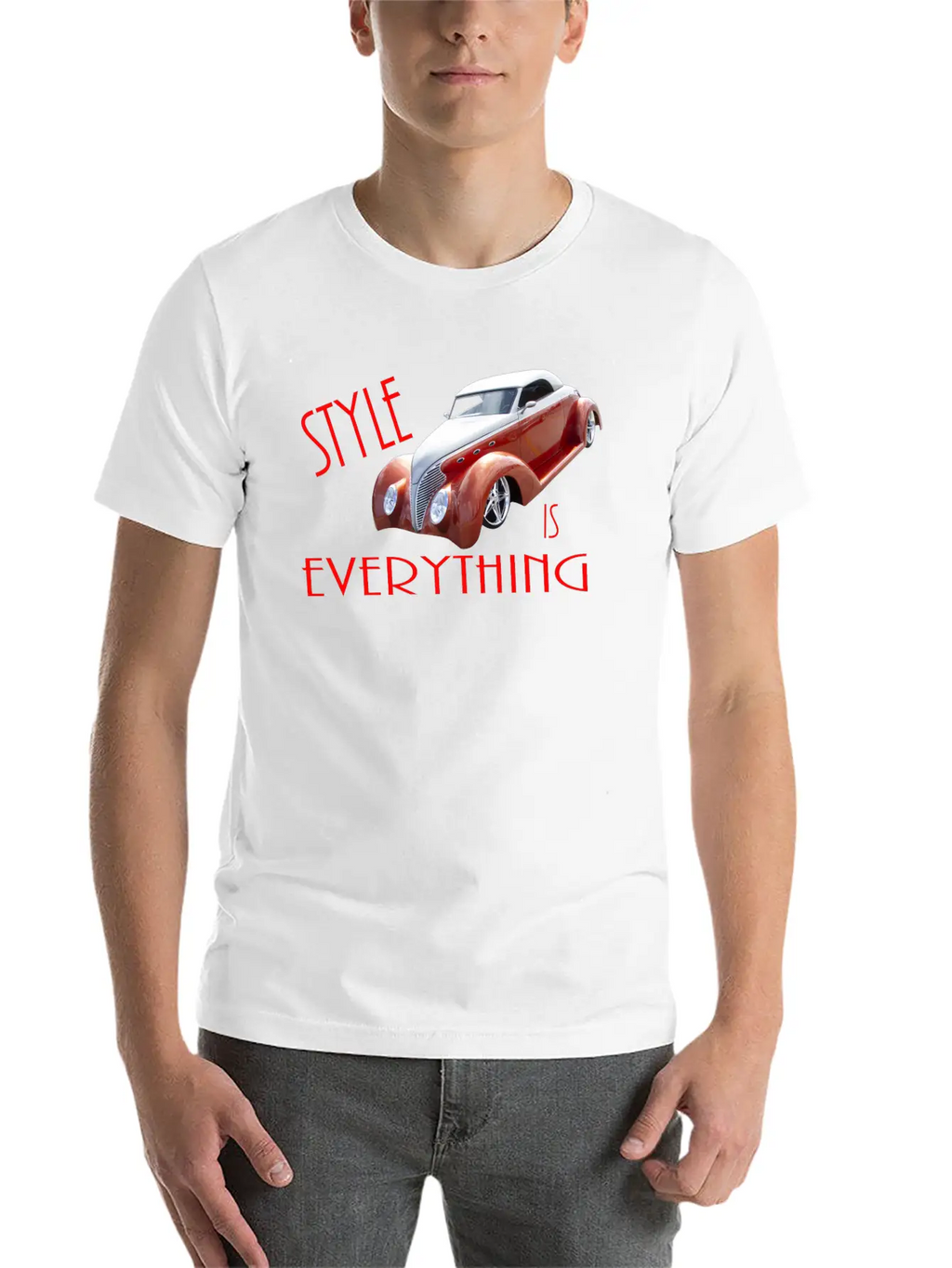 STYLE IS EVERYTHING Unisex Short Sleeve Soft Cotton T-Shirt – Casual Everyday Wear